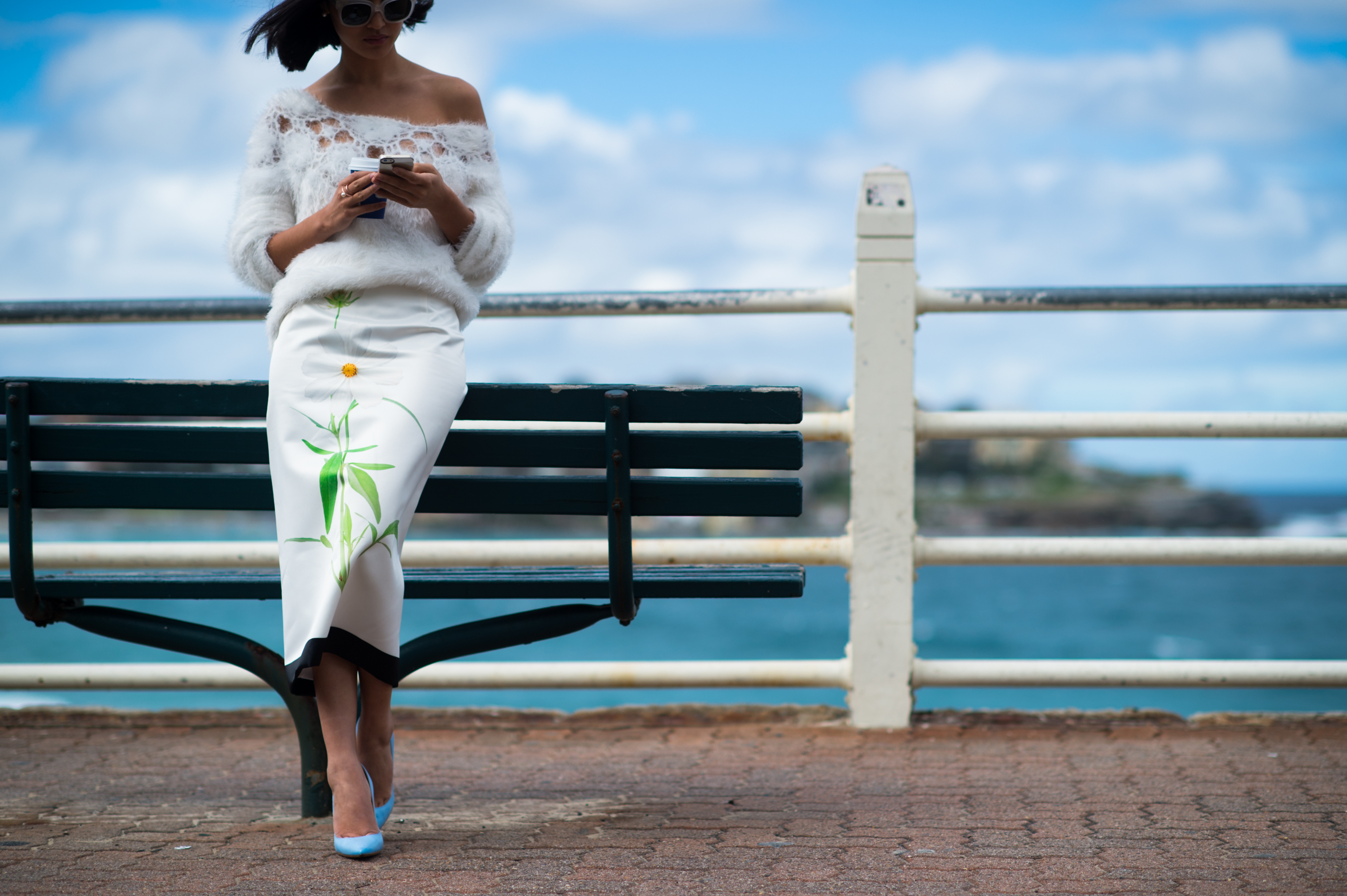 Gary Pepper Vintage blogger at Bondi Icebergs