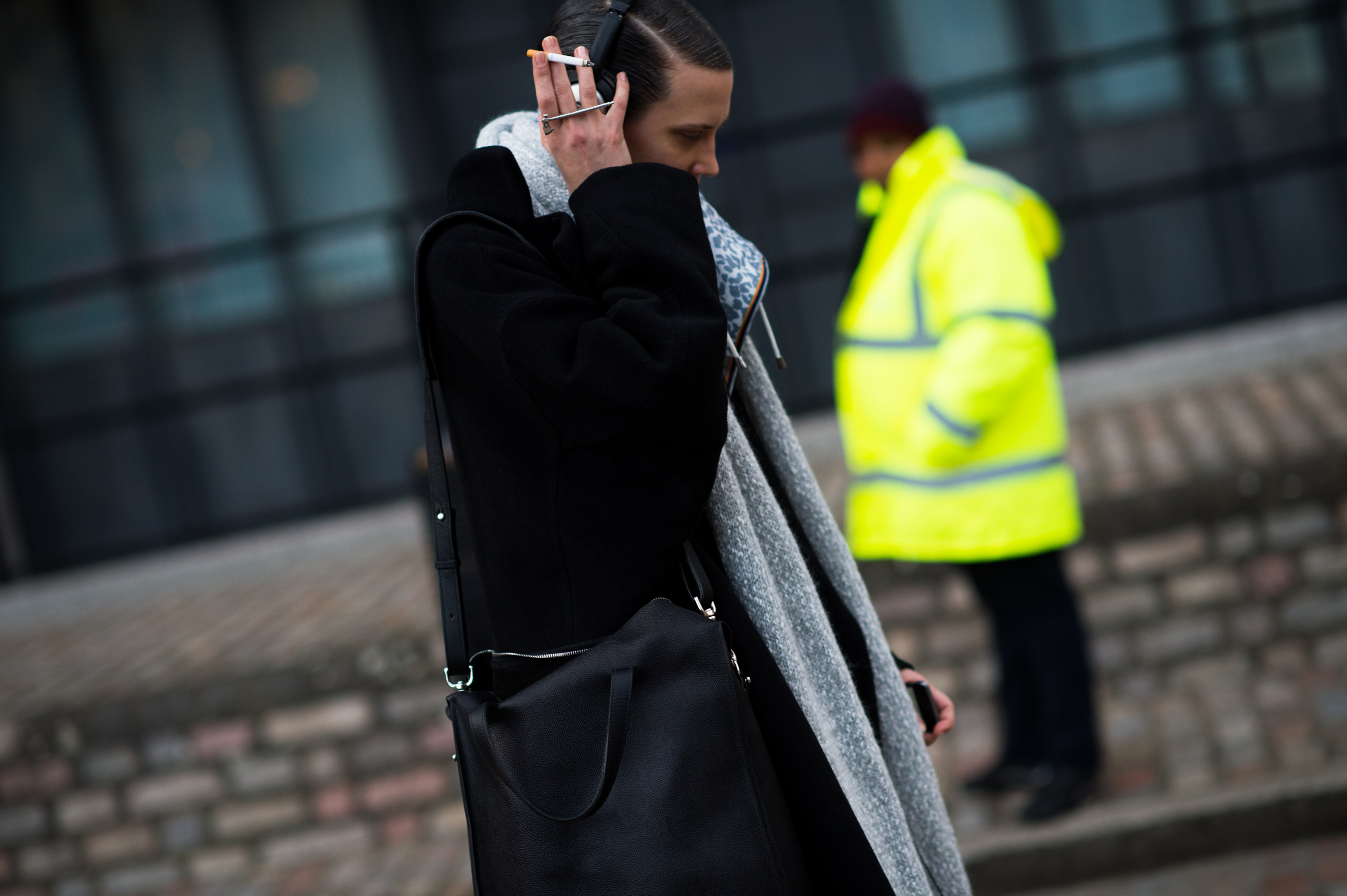 American model wearing cool rings