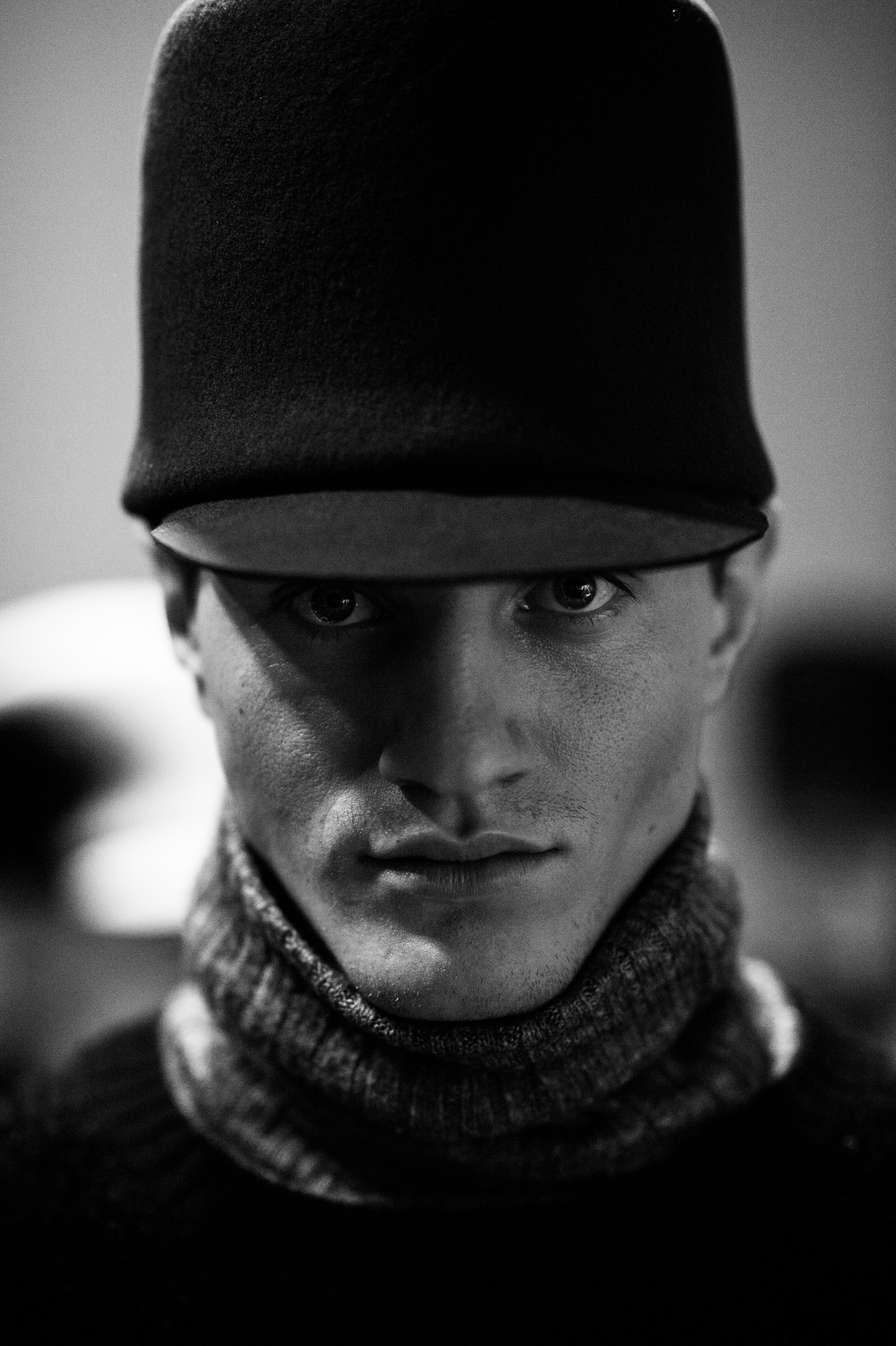 Male model Eli Hall portrait