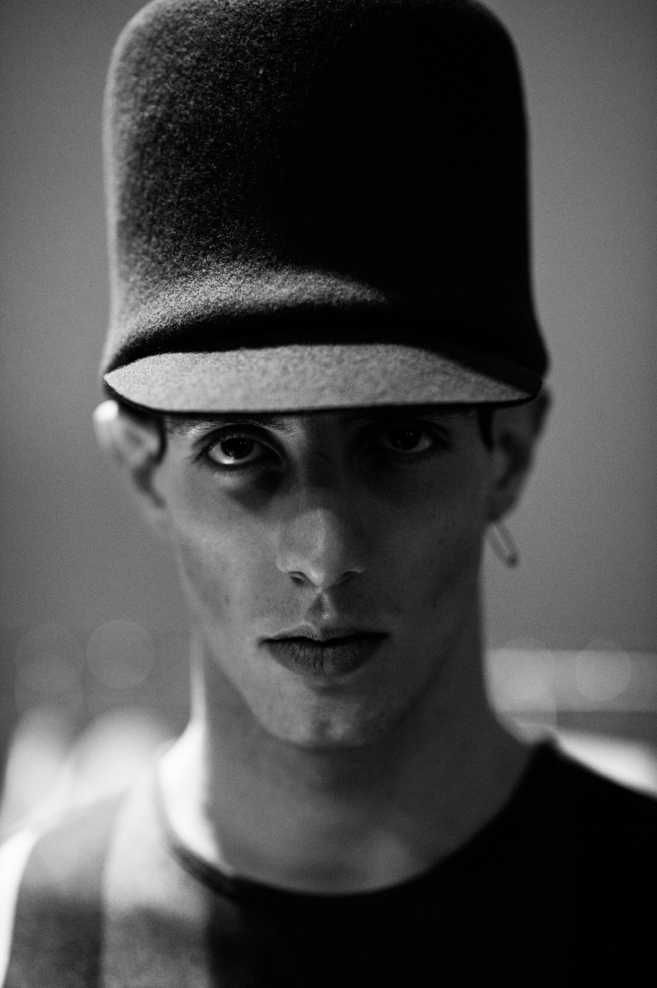 Male model Aaron Vernon portrait