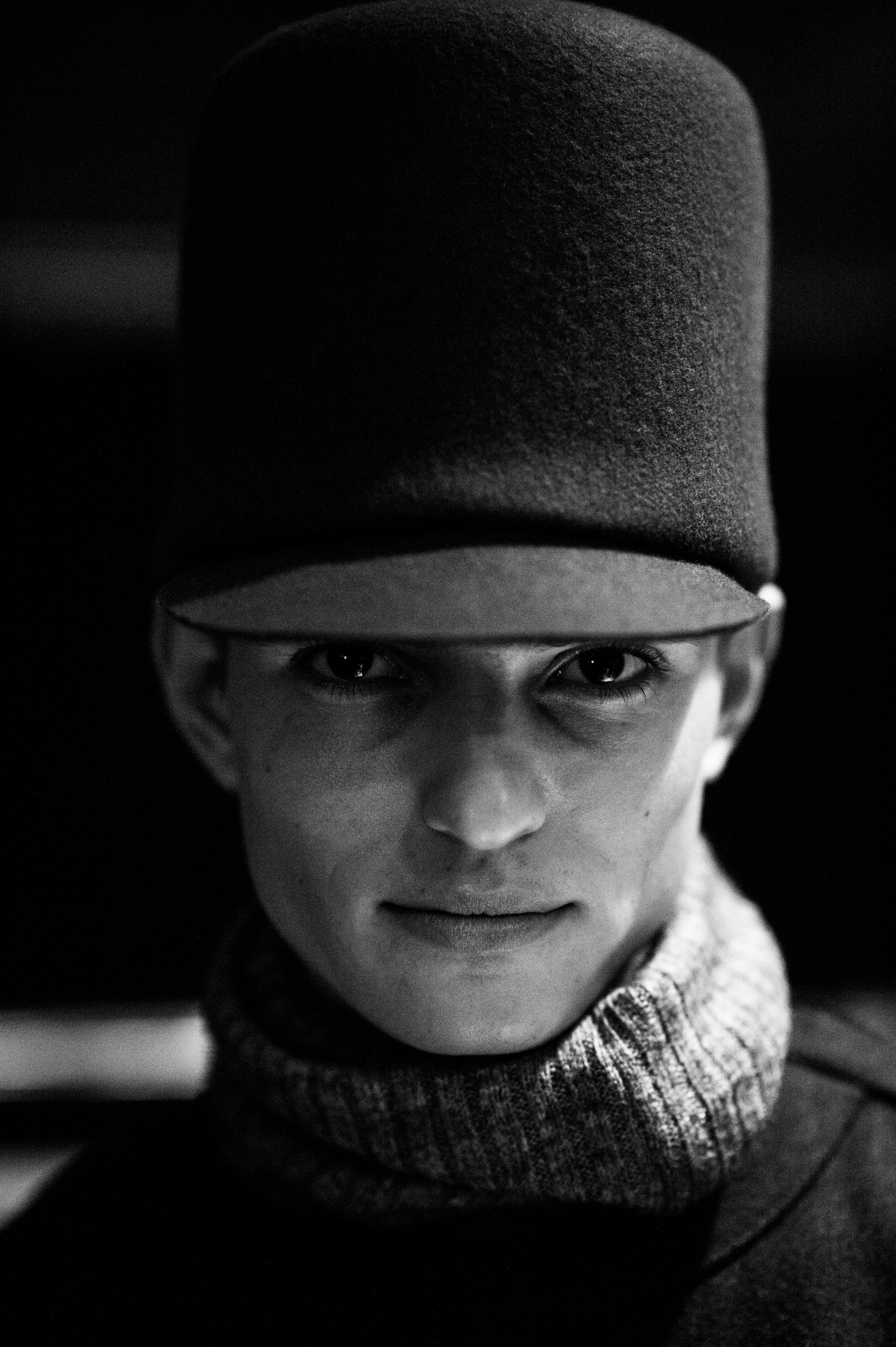 Male model Guerrino Santulliana portrait