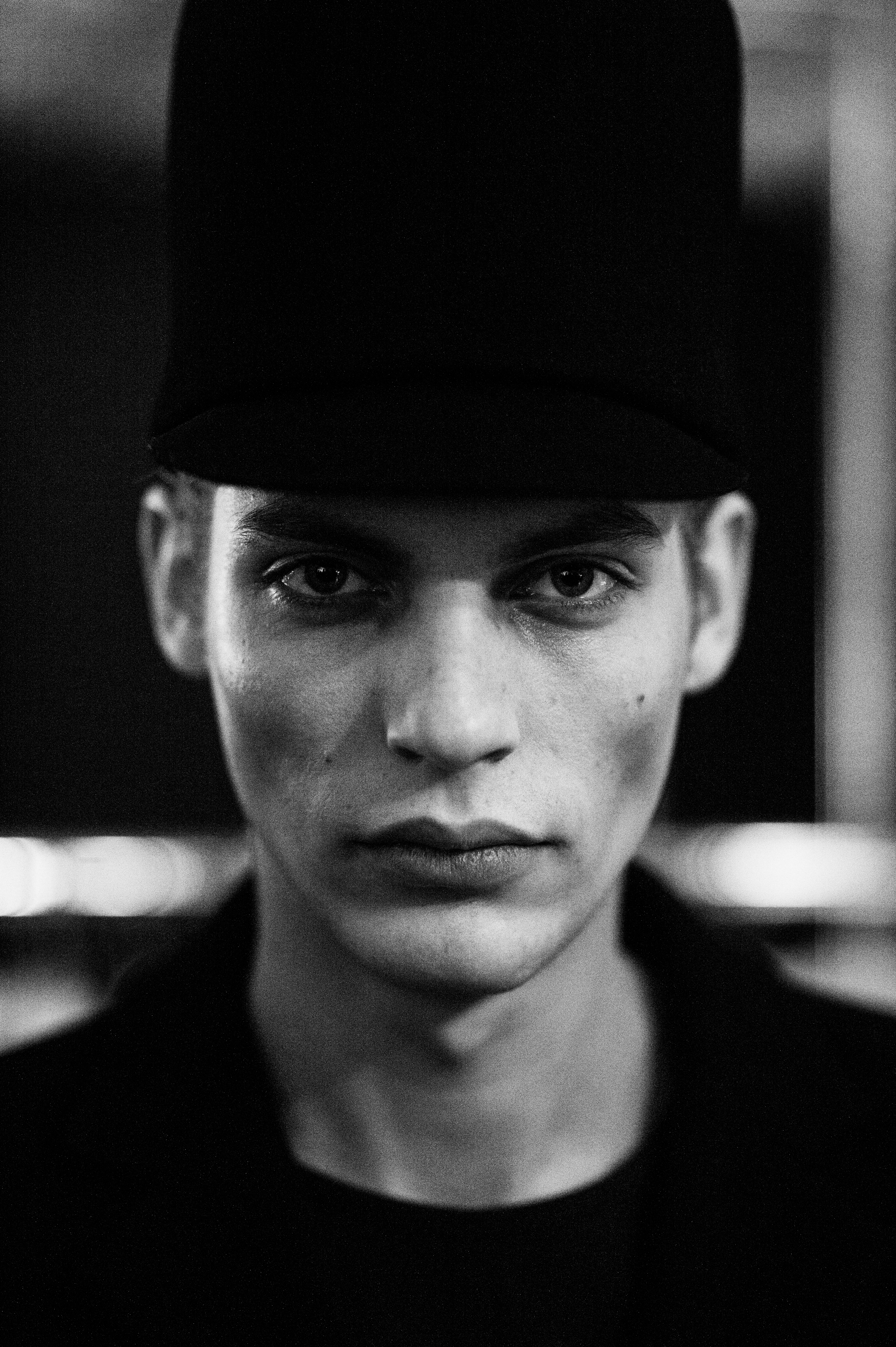 French male model Baptiste Radufe