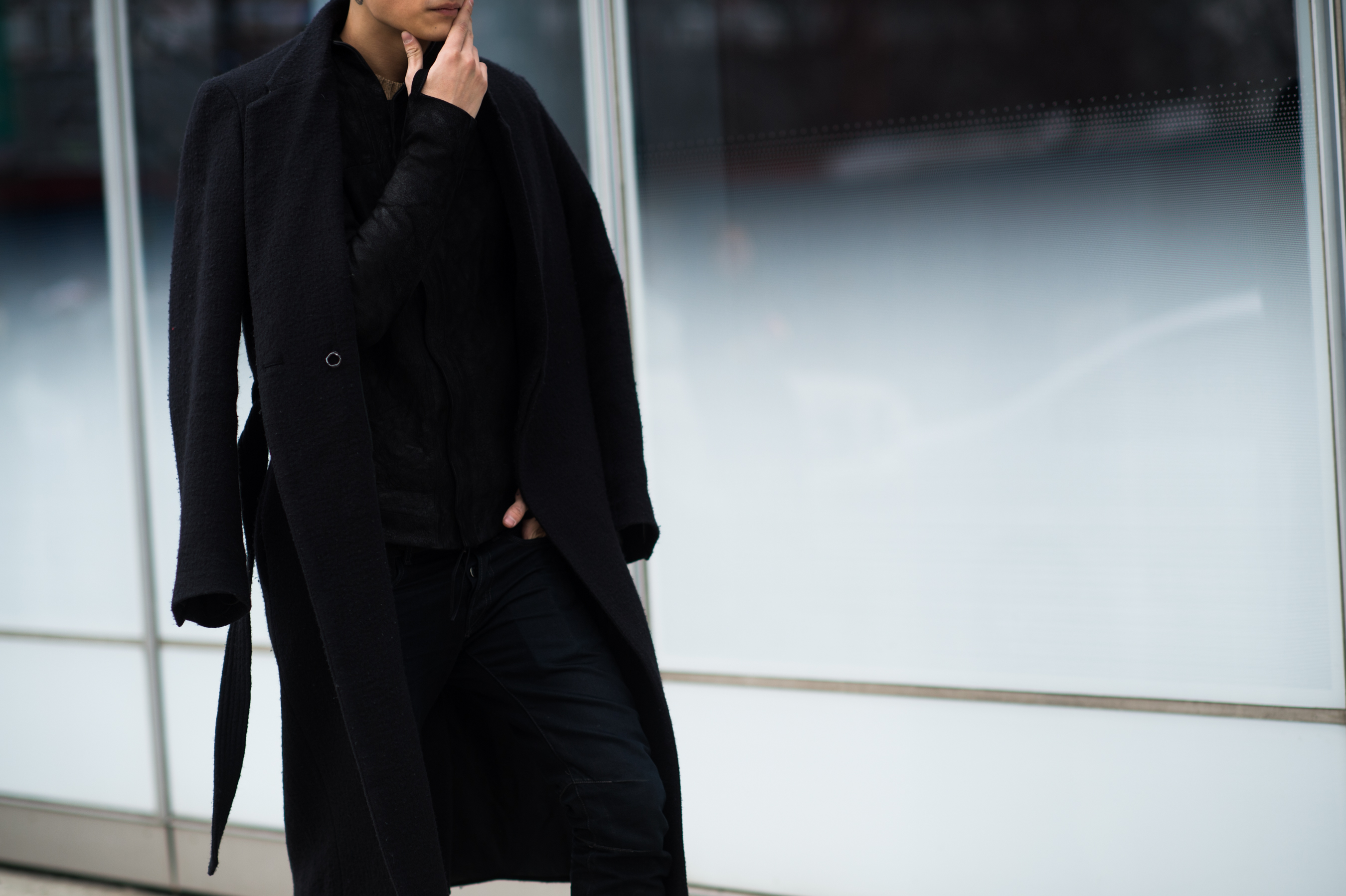 South Korean male model wearing BBS