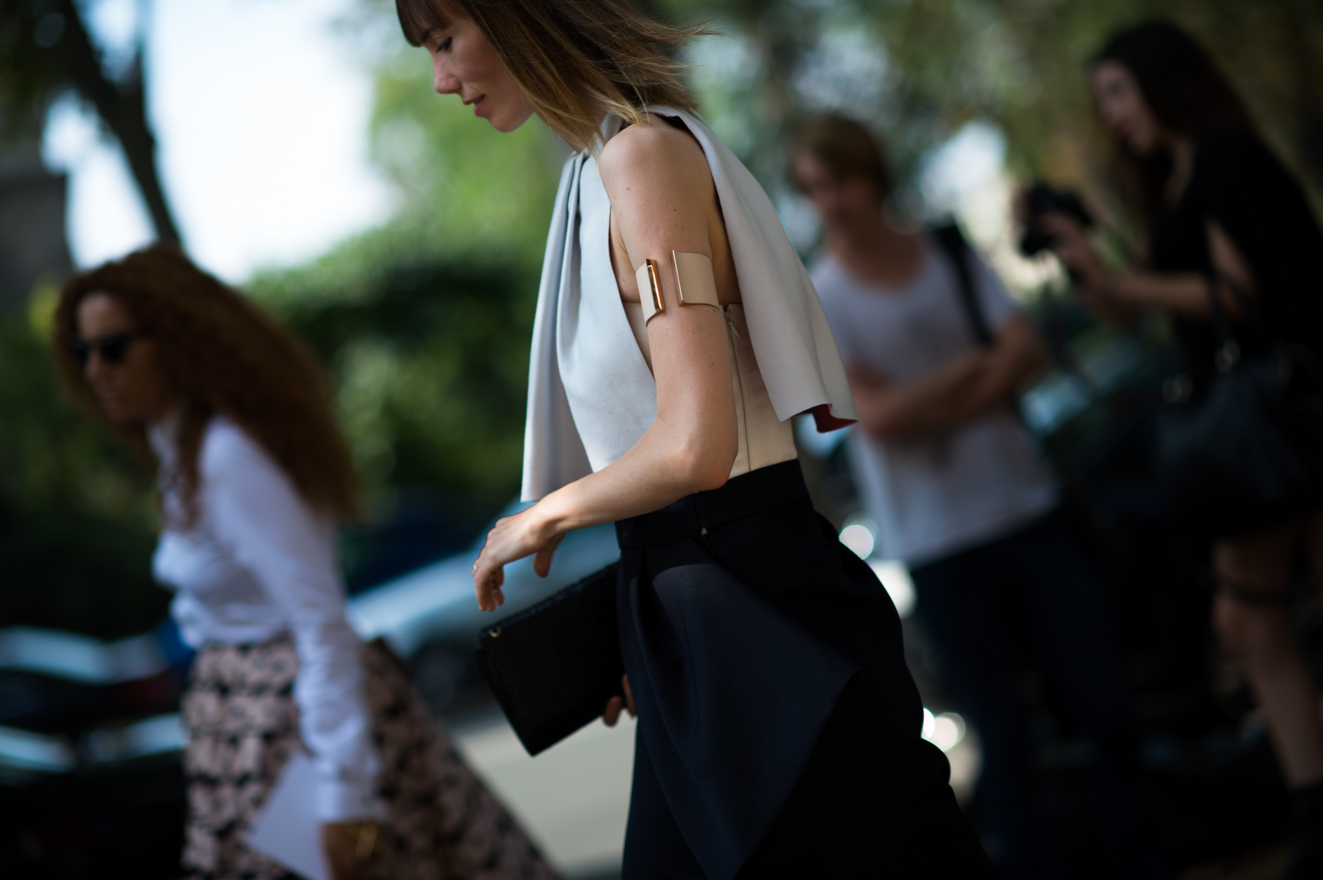 Russian woman going to Christian Dior