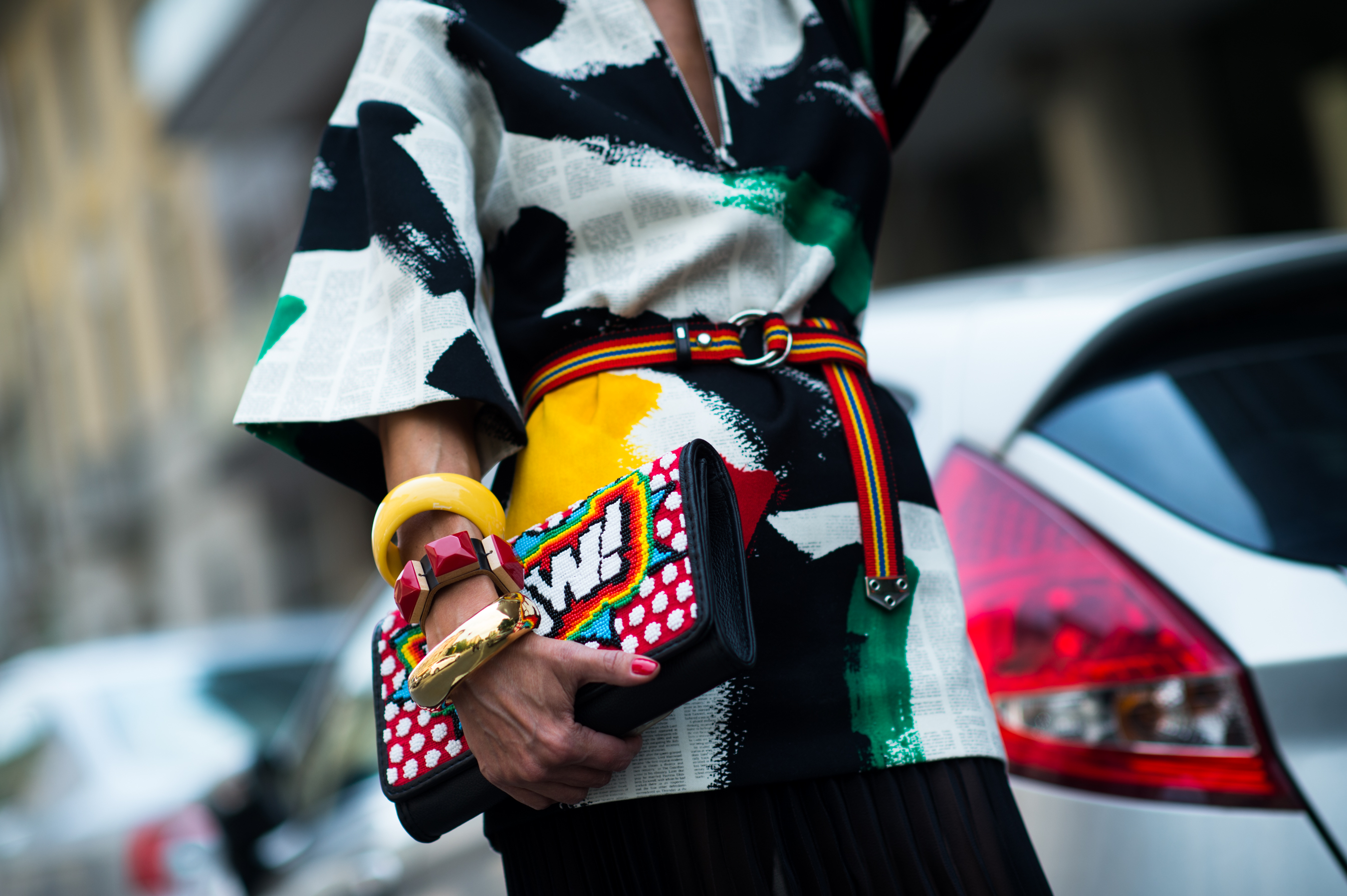 Kabuki boutique owner wearing Céline