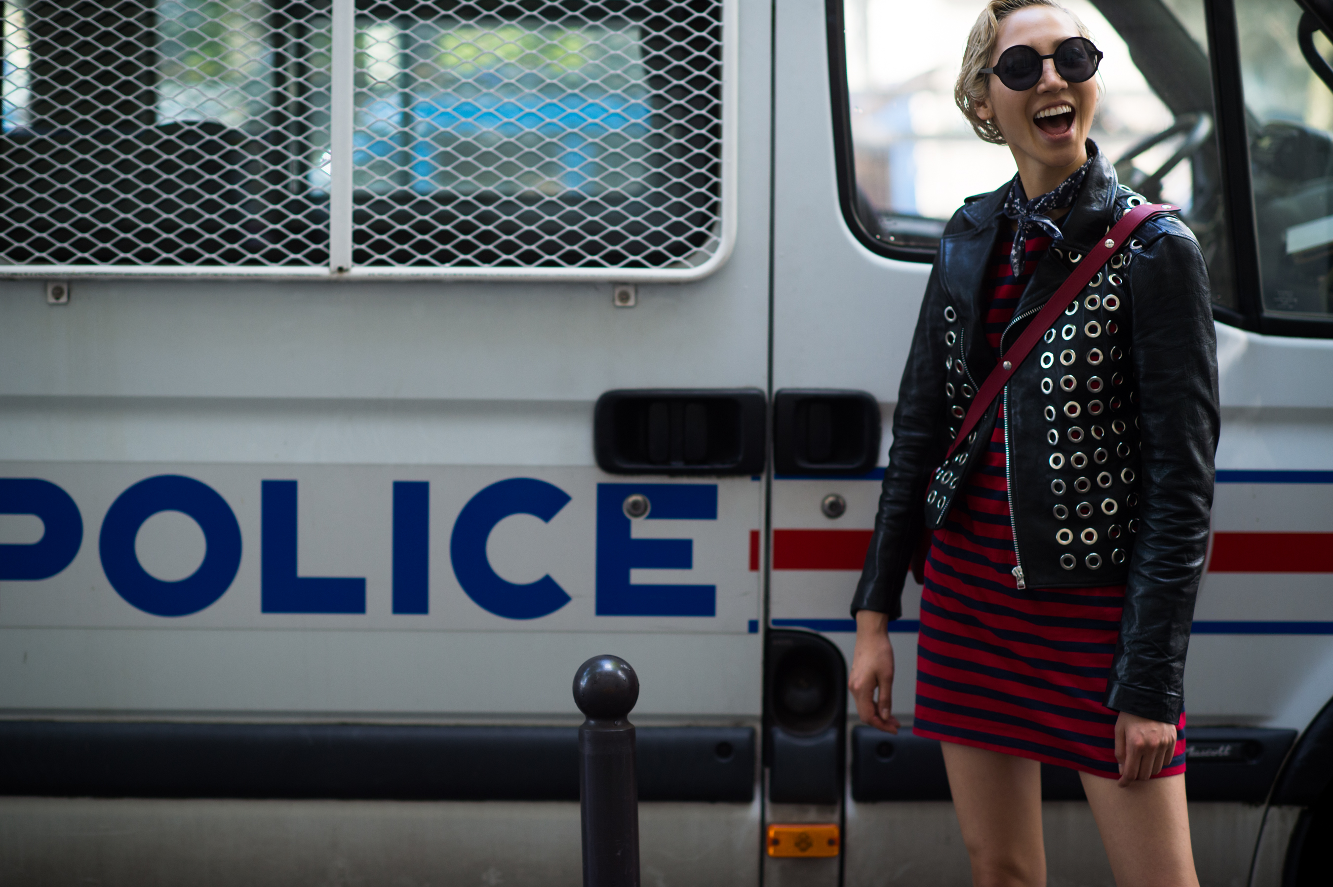 Korean American model at Haute Couture