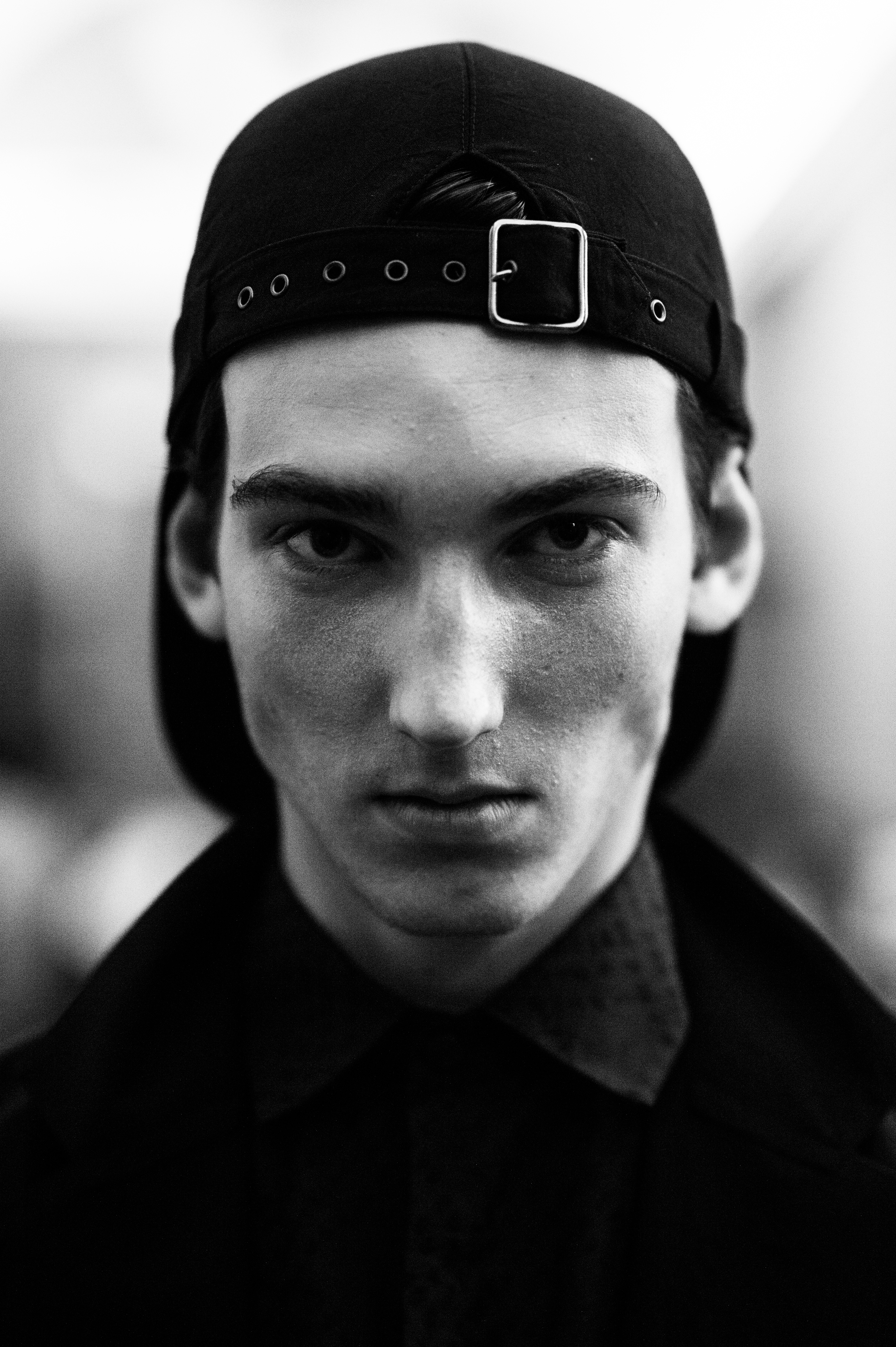 Male model Callum Rockall portrait