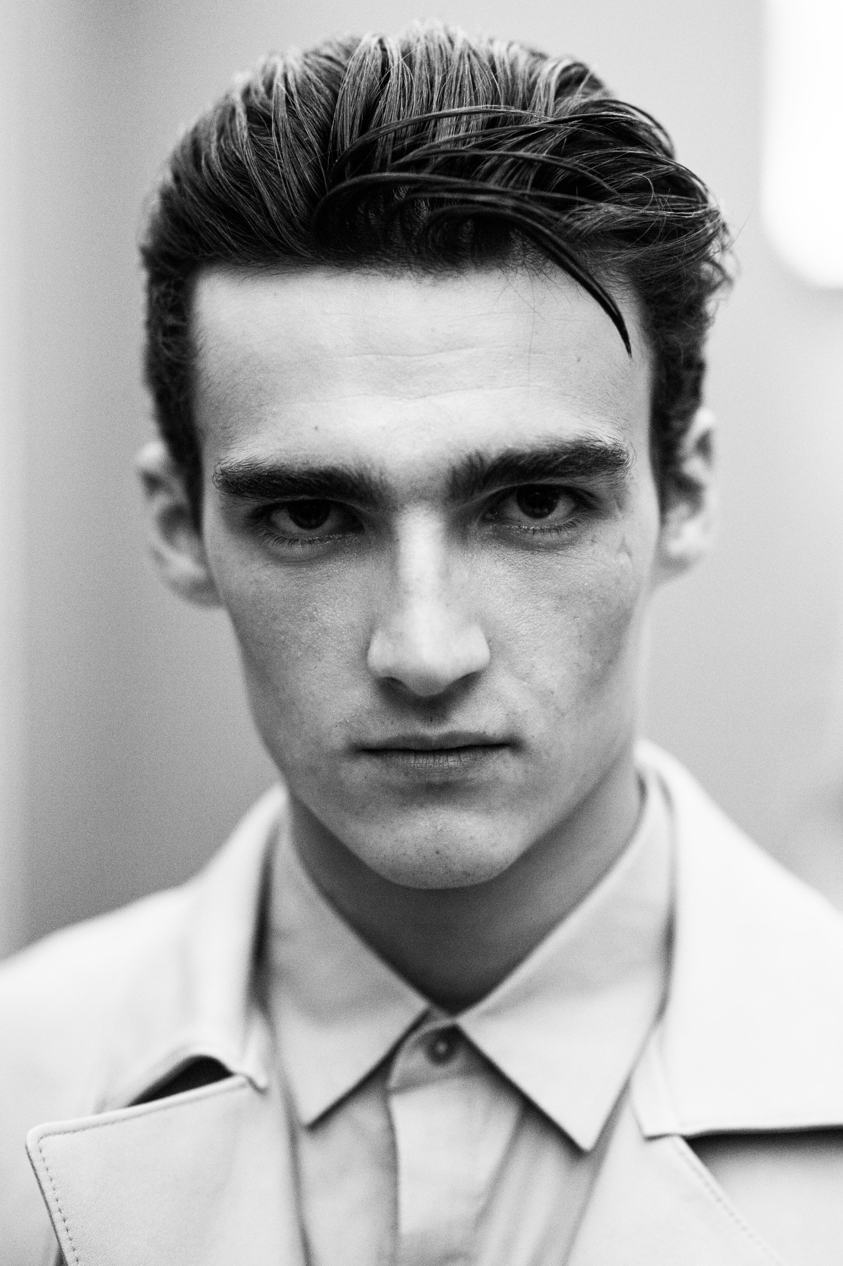 Male model Elliott Vulliod portrait