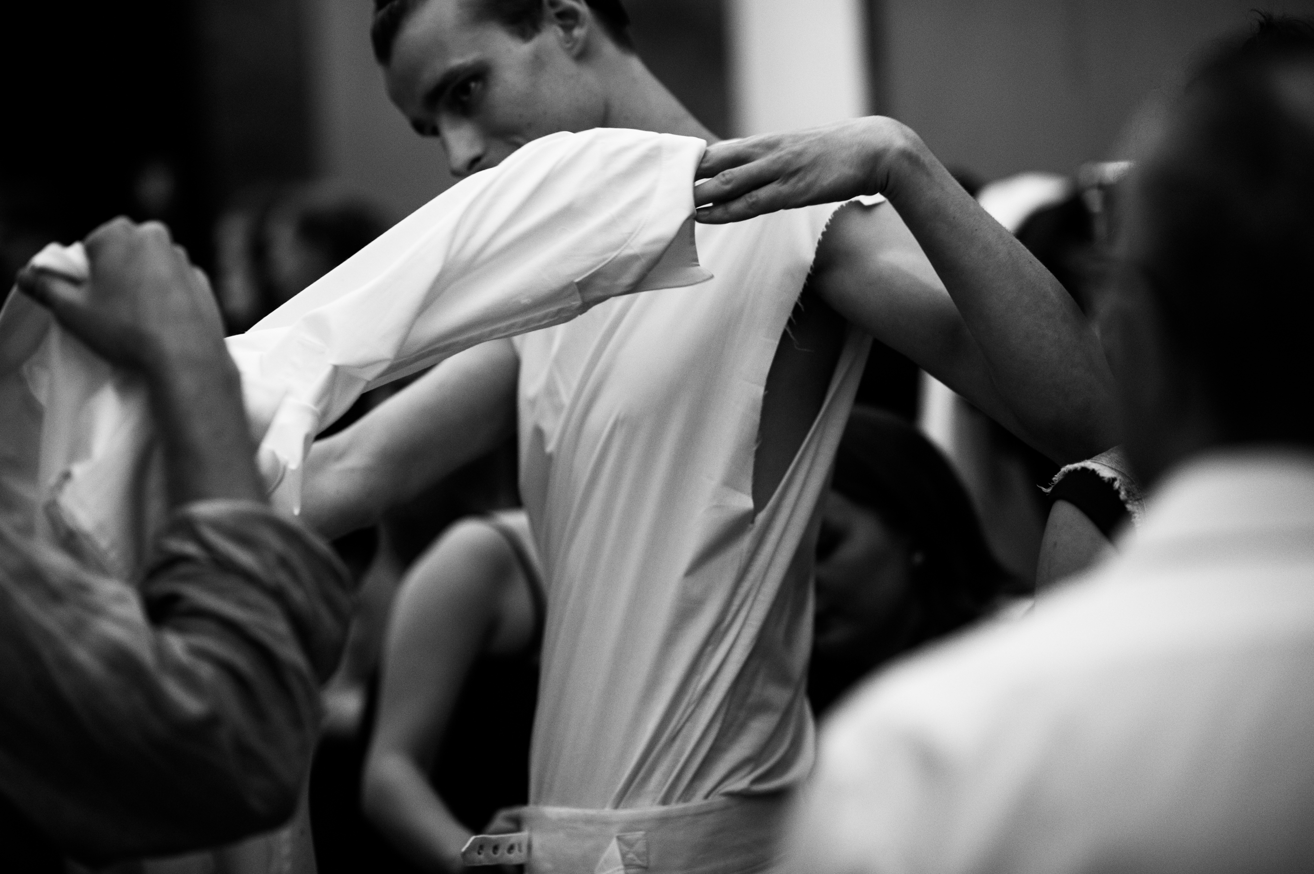 Male model Laurie Harding