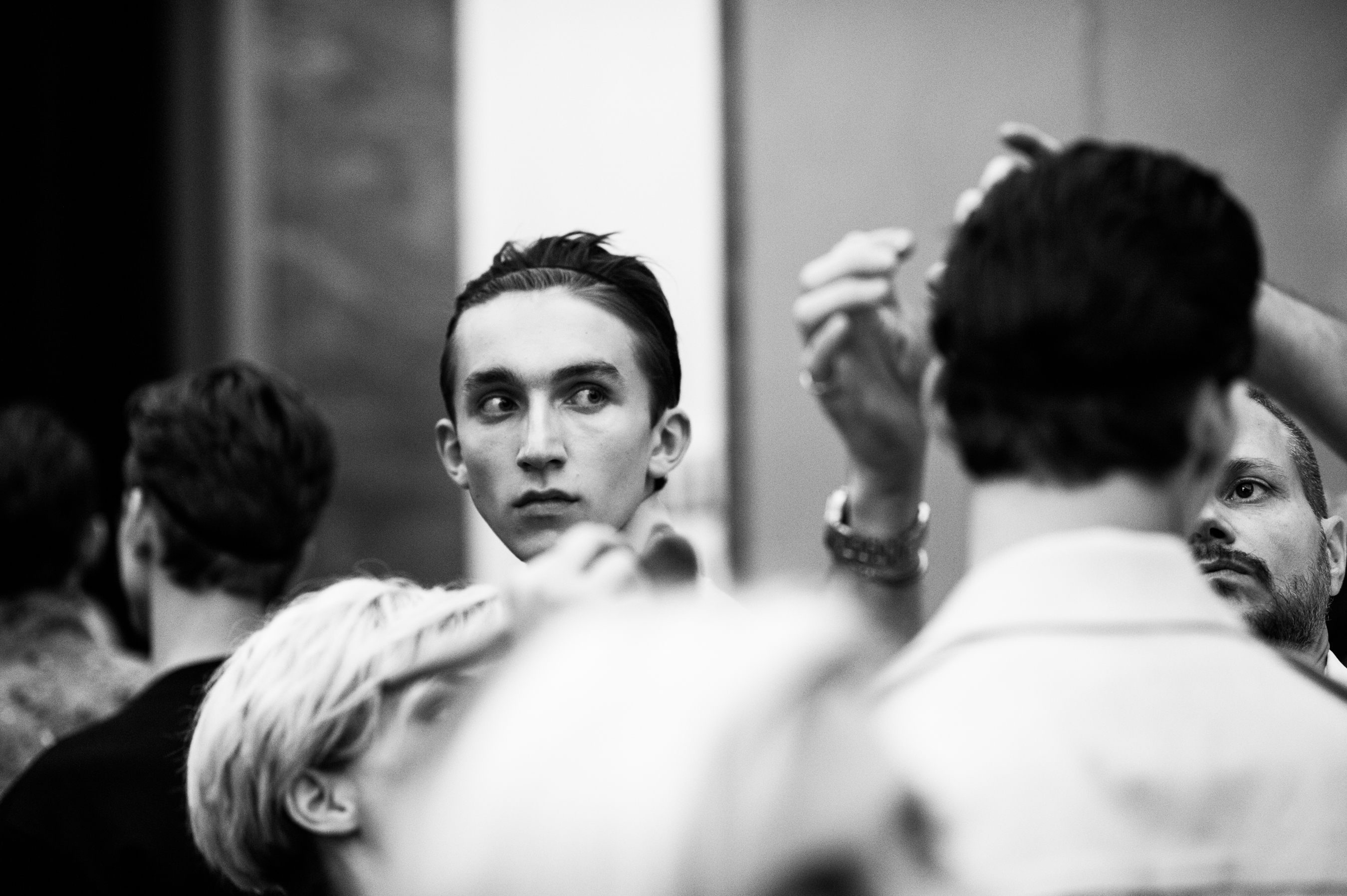 Male model Michael Bernasiak