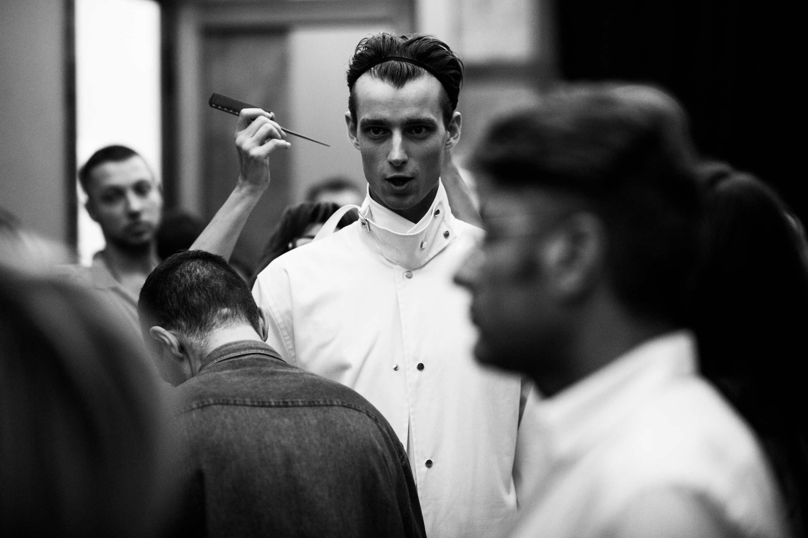 Male model Laurie Harding