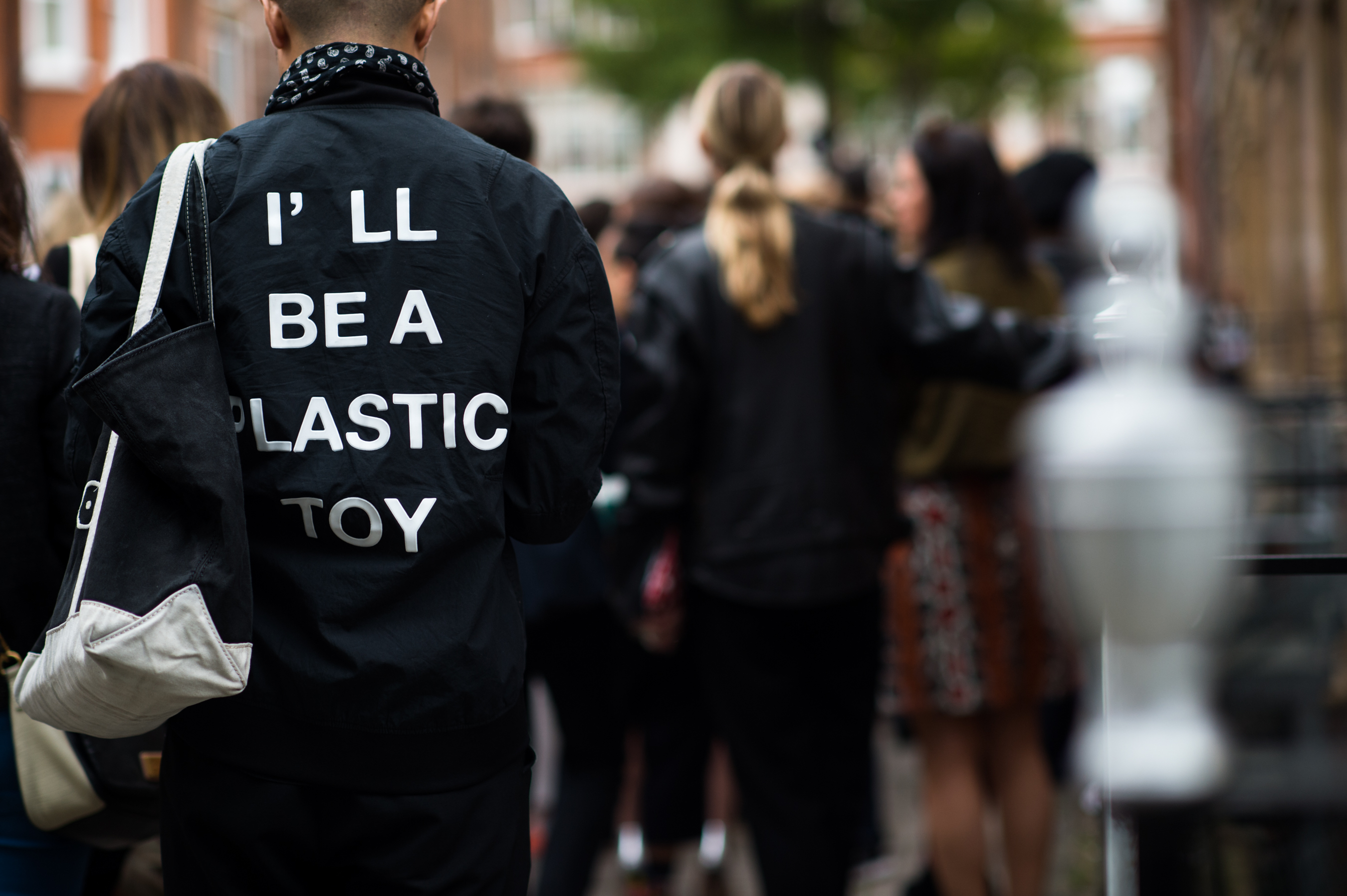 I'll Be A Plastic Toy jacket