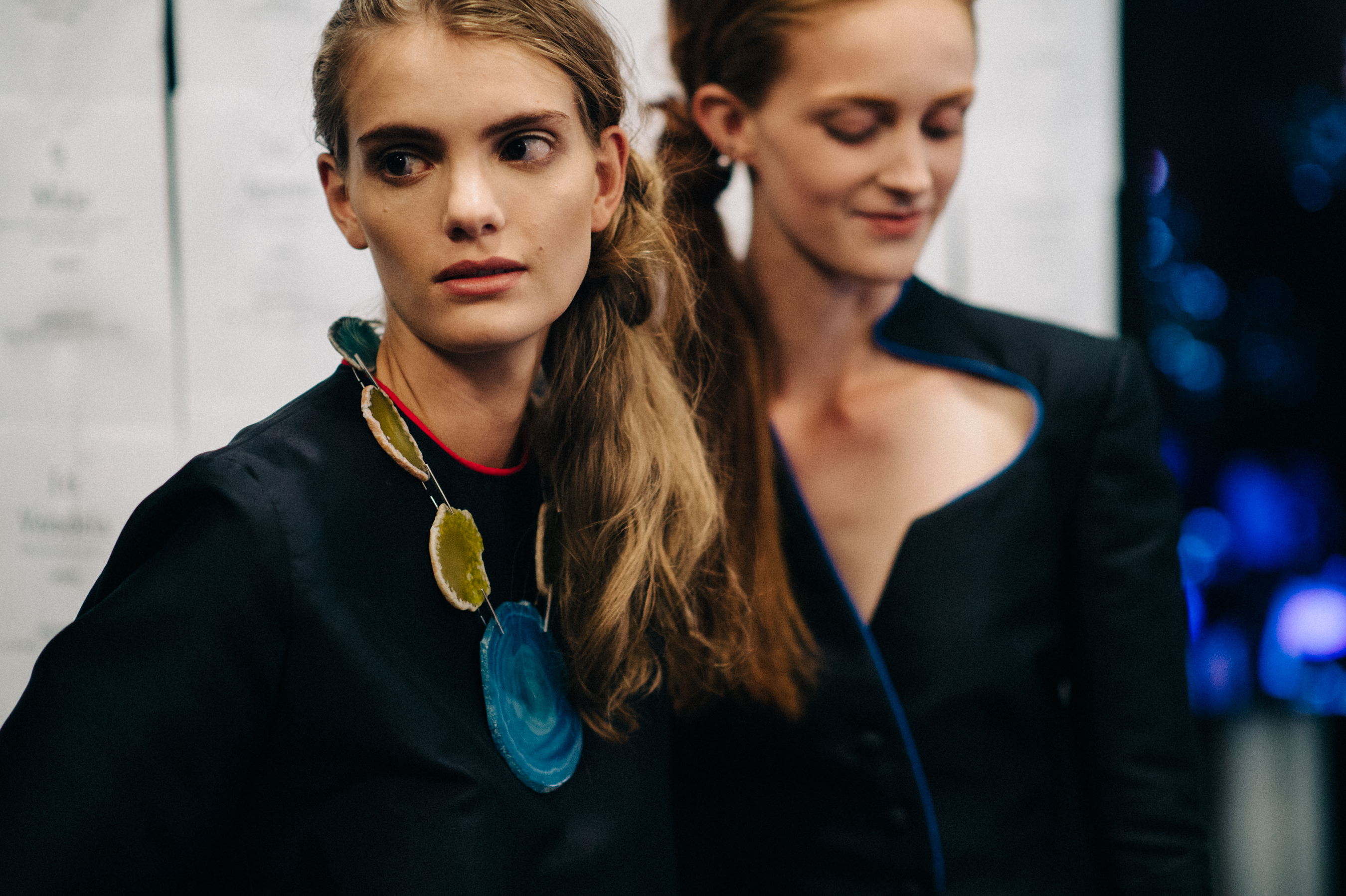 Danish models before the show