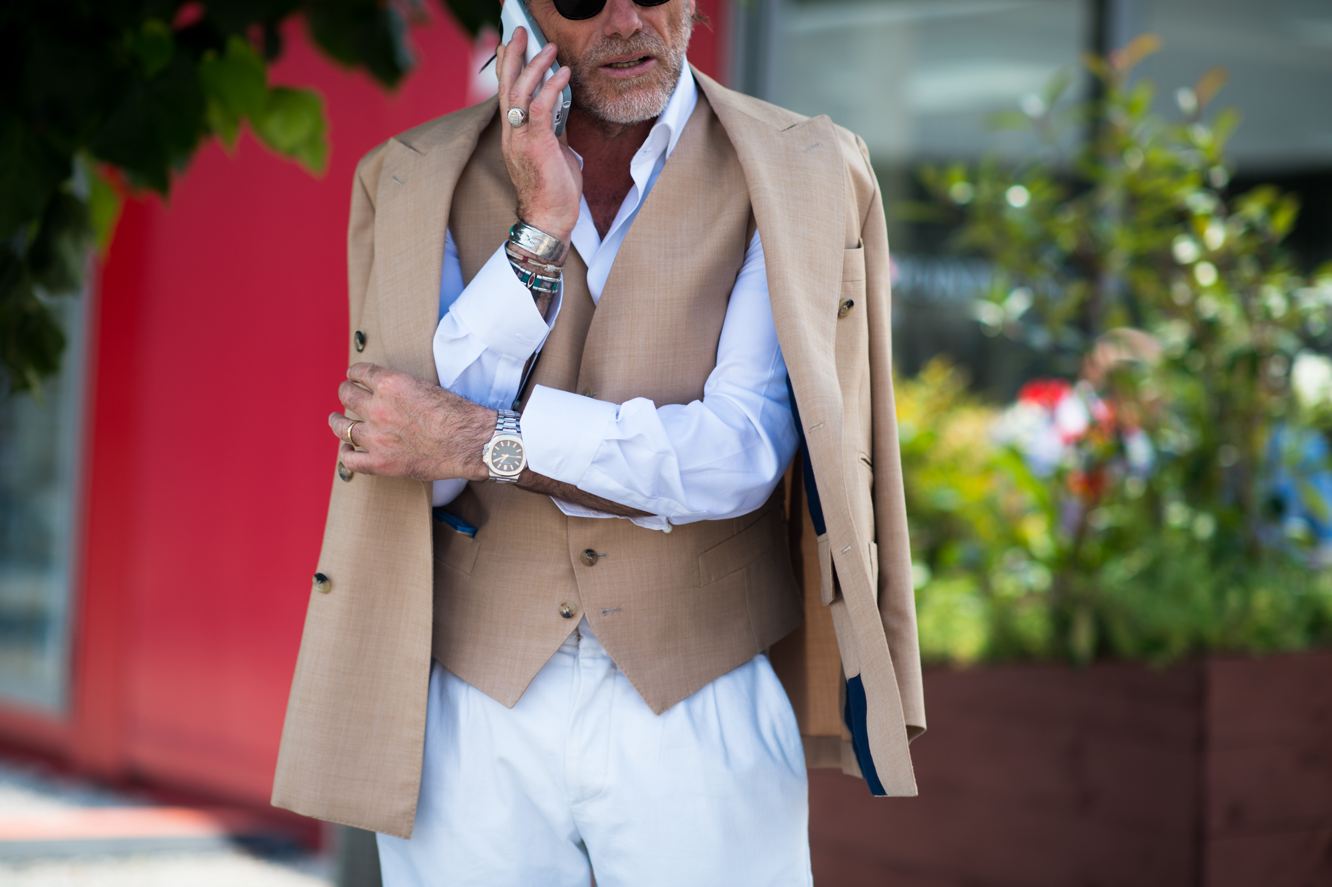 Italian man at Pitti Uomo 86