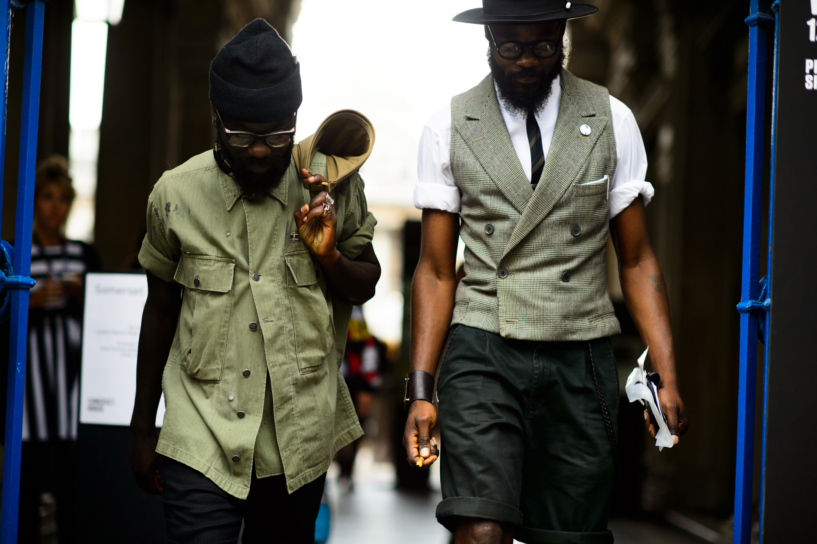 Art Come First men at LFW