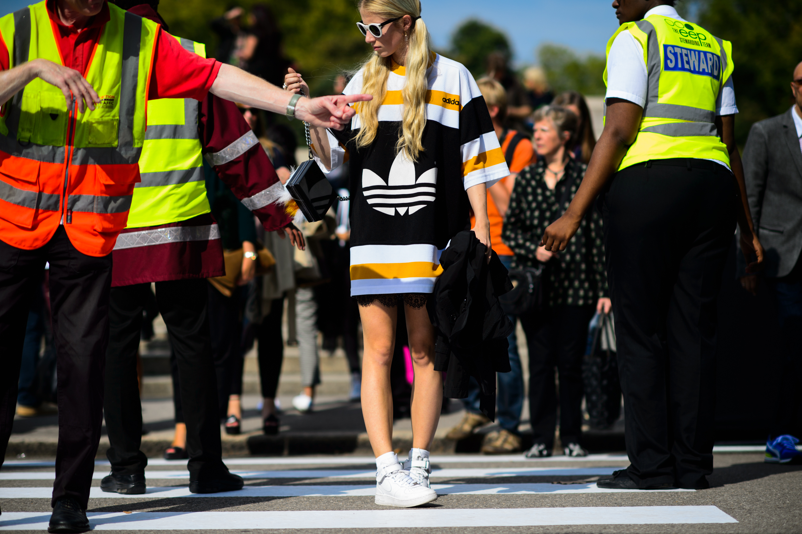 Danish blogger wearing Adidas