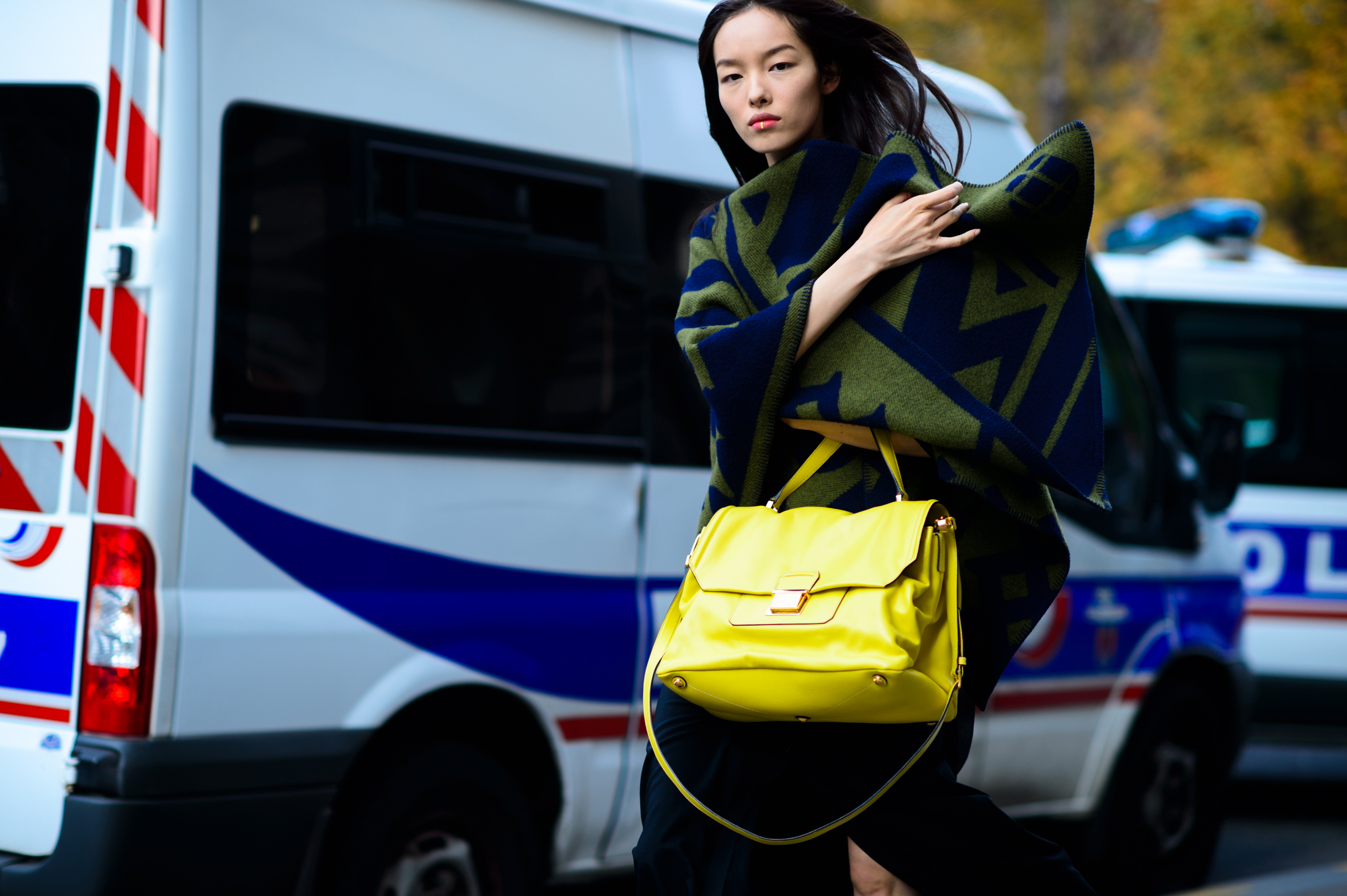 Chinese model after Dries van Noten