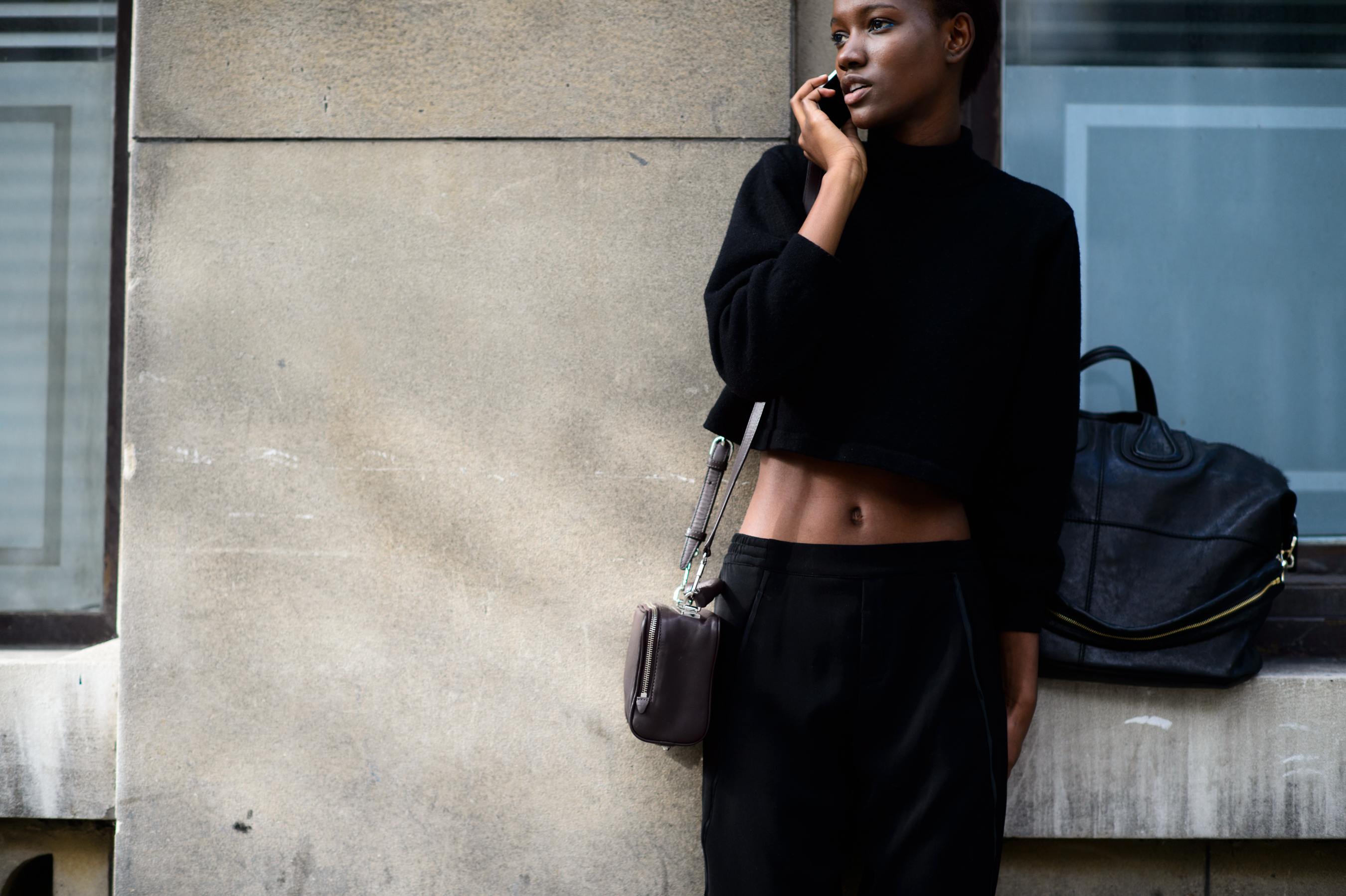 Tanzanian model at Somerset House