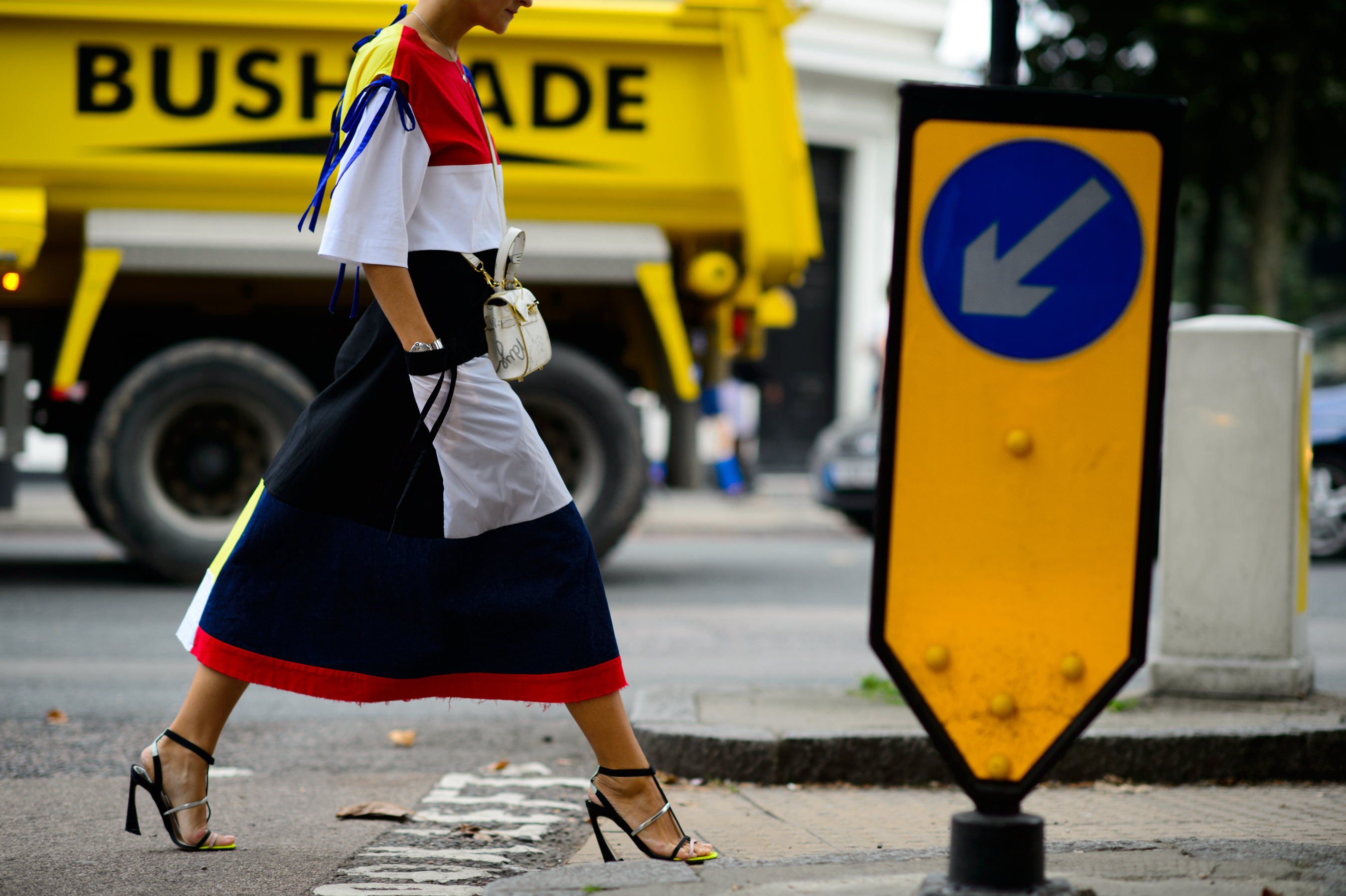 Ukrainian woman wearing Anton Belinskiy