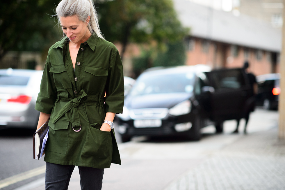 British editor with grey hair