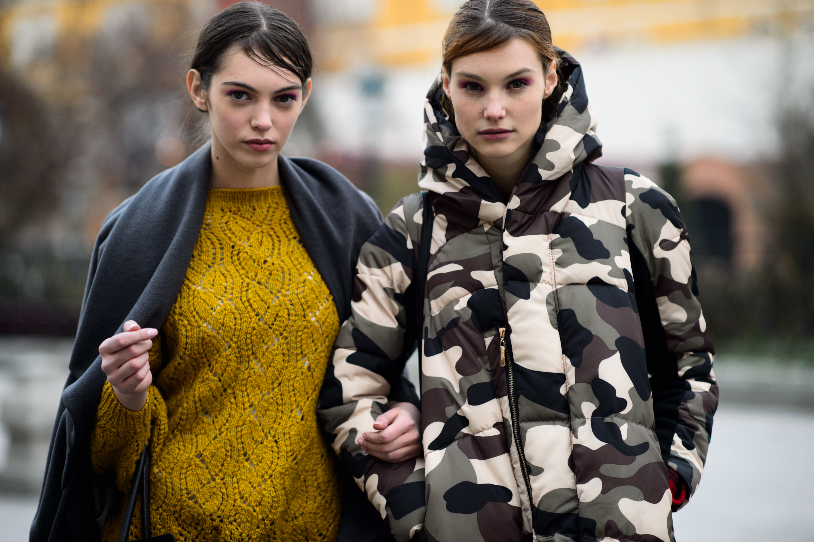 Two beautiful Russian models