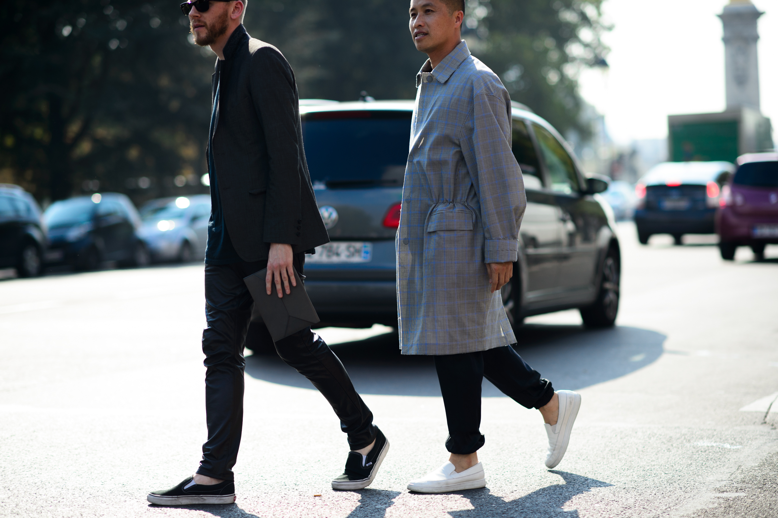 Phillip Lim and friend in France