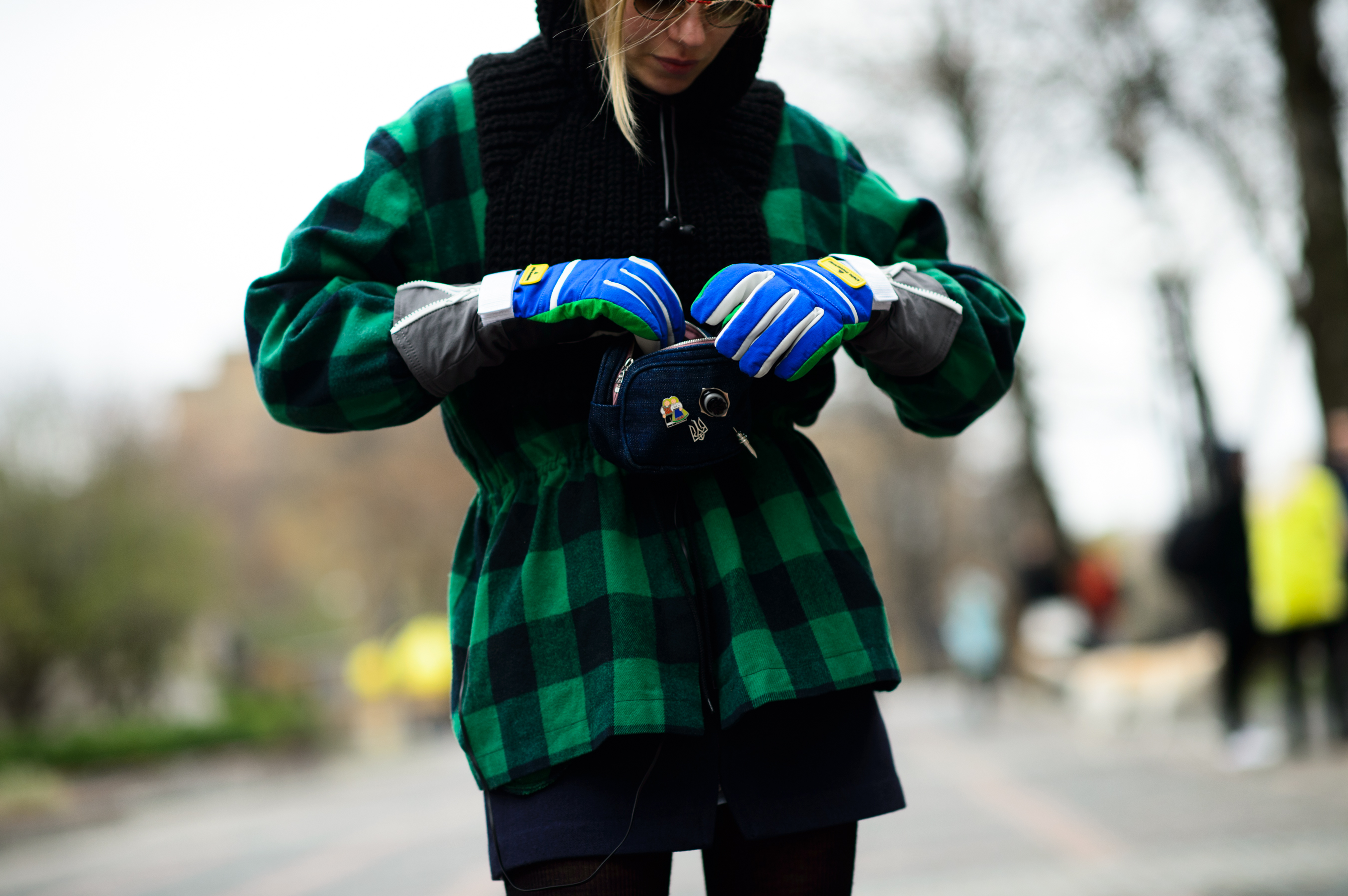 Ukrainian girl wearing Stella McCartney Adidas