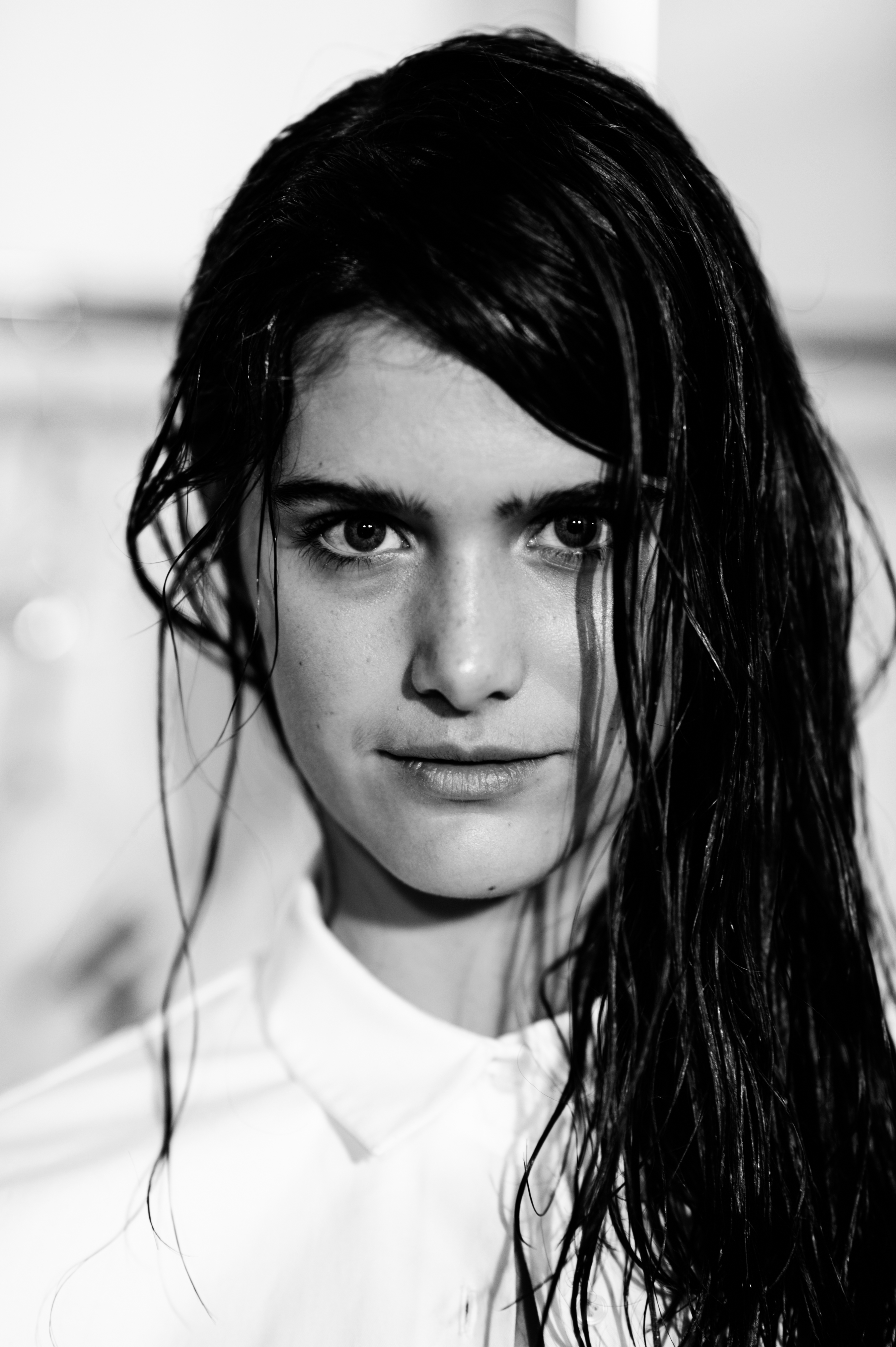 French model Kiki Boreel portrait