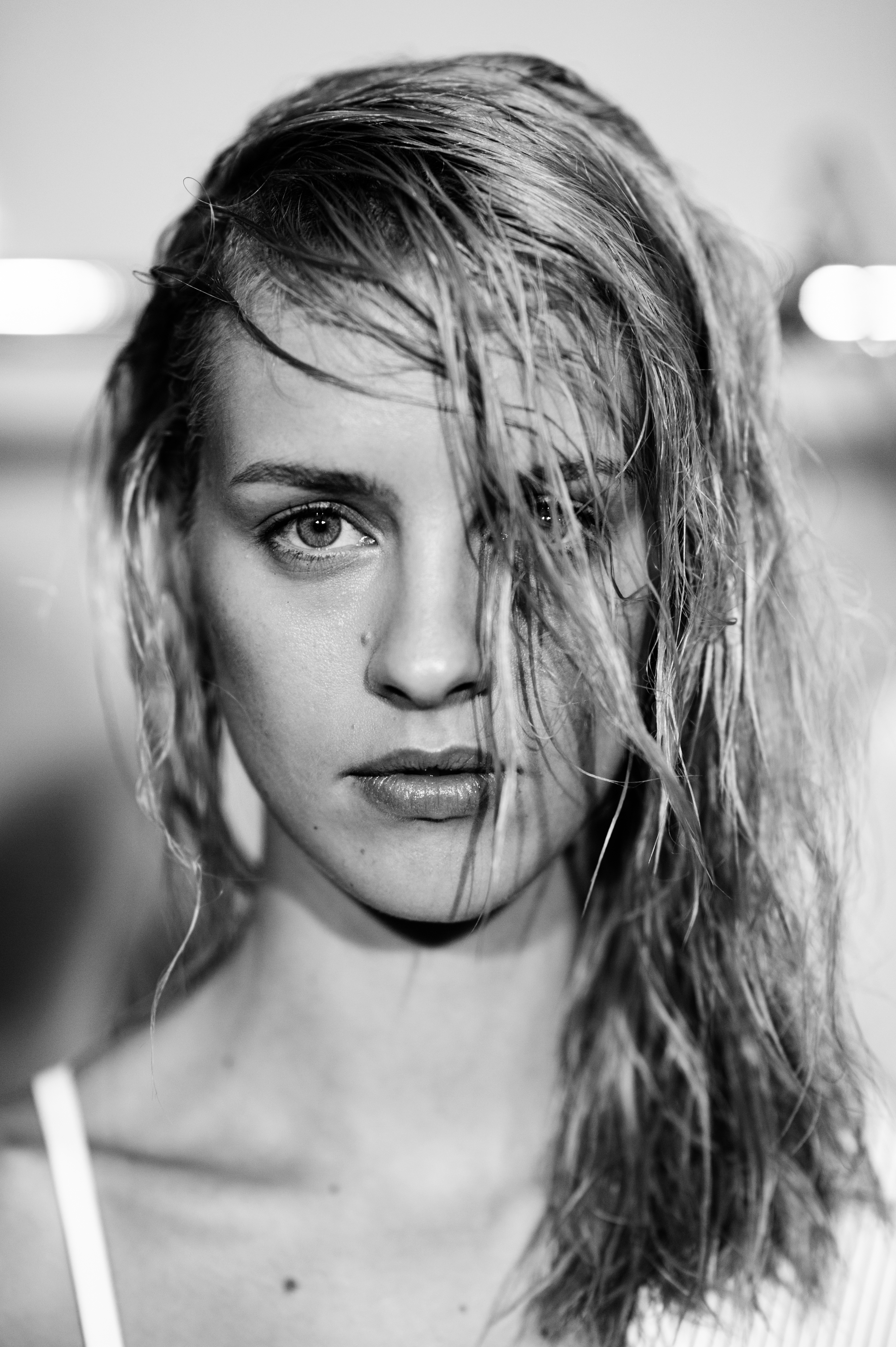 French model Julia Frauche portrait