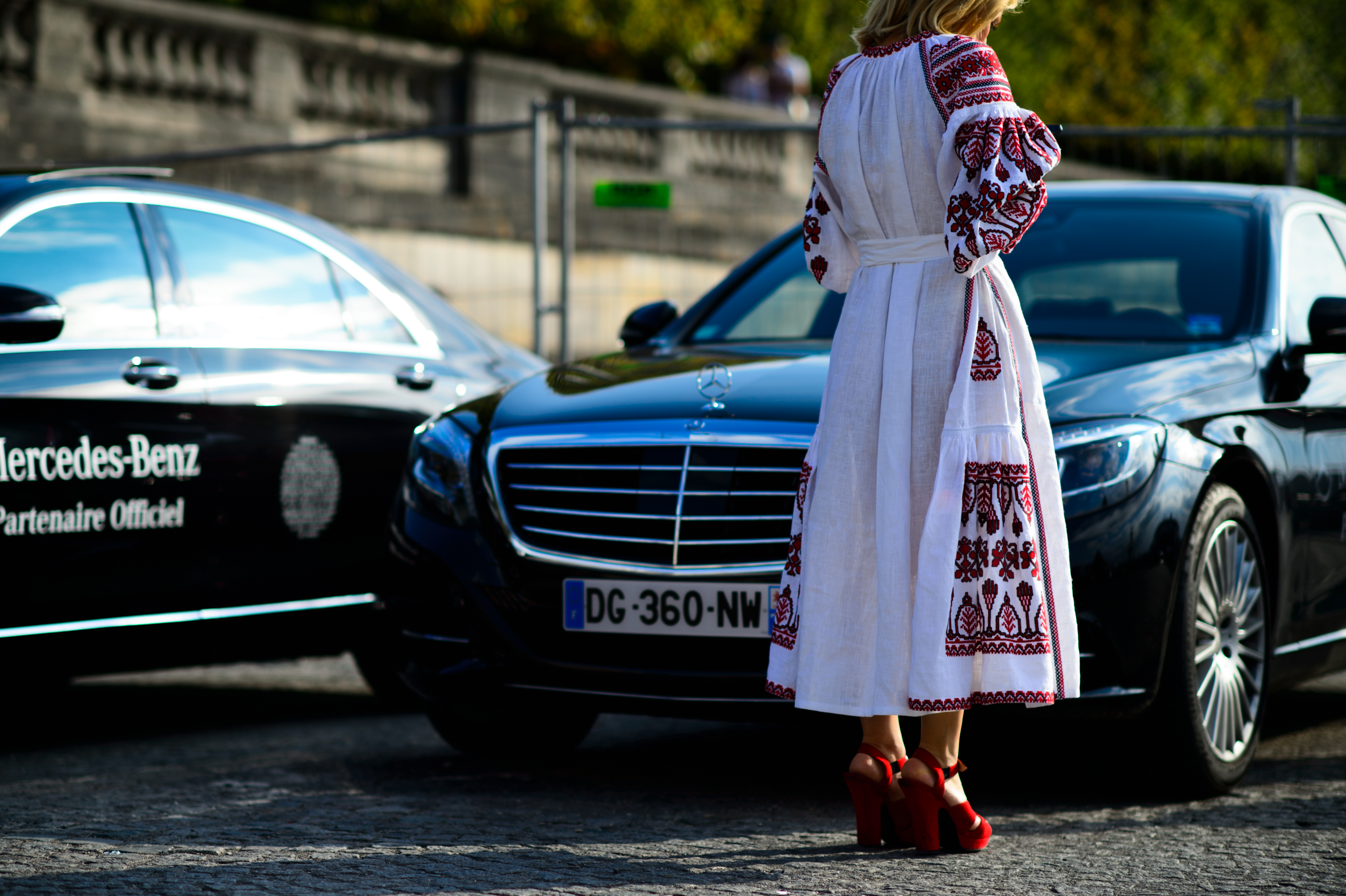 Ukrainian Armenian woman wearing a traditional dress