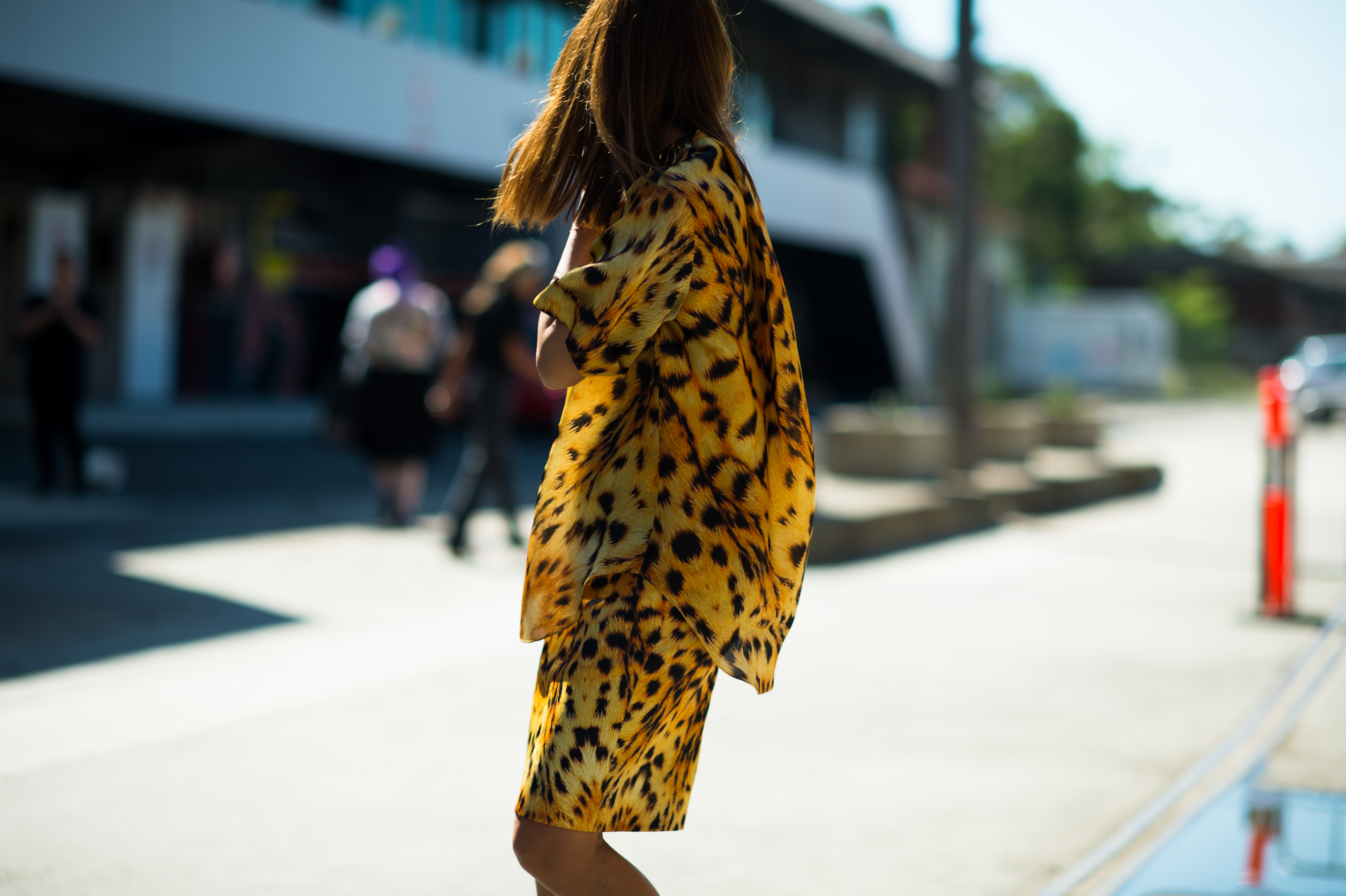 Australian editor wearing Josh Goot