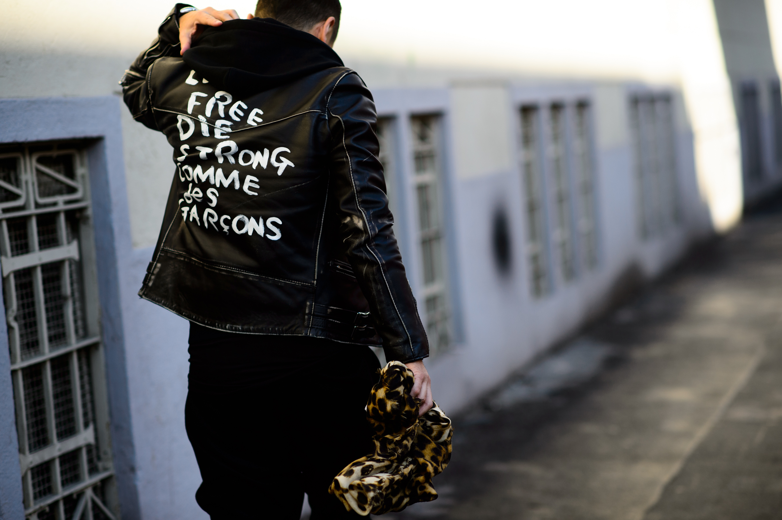 Live Free Die Strong Comme des Garçons