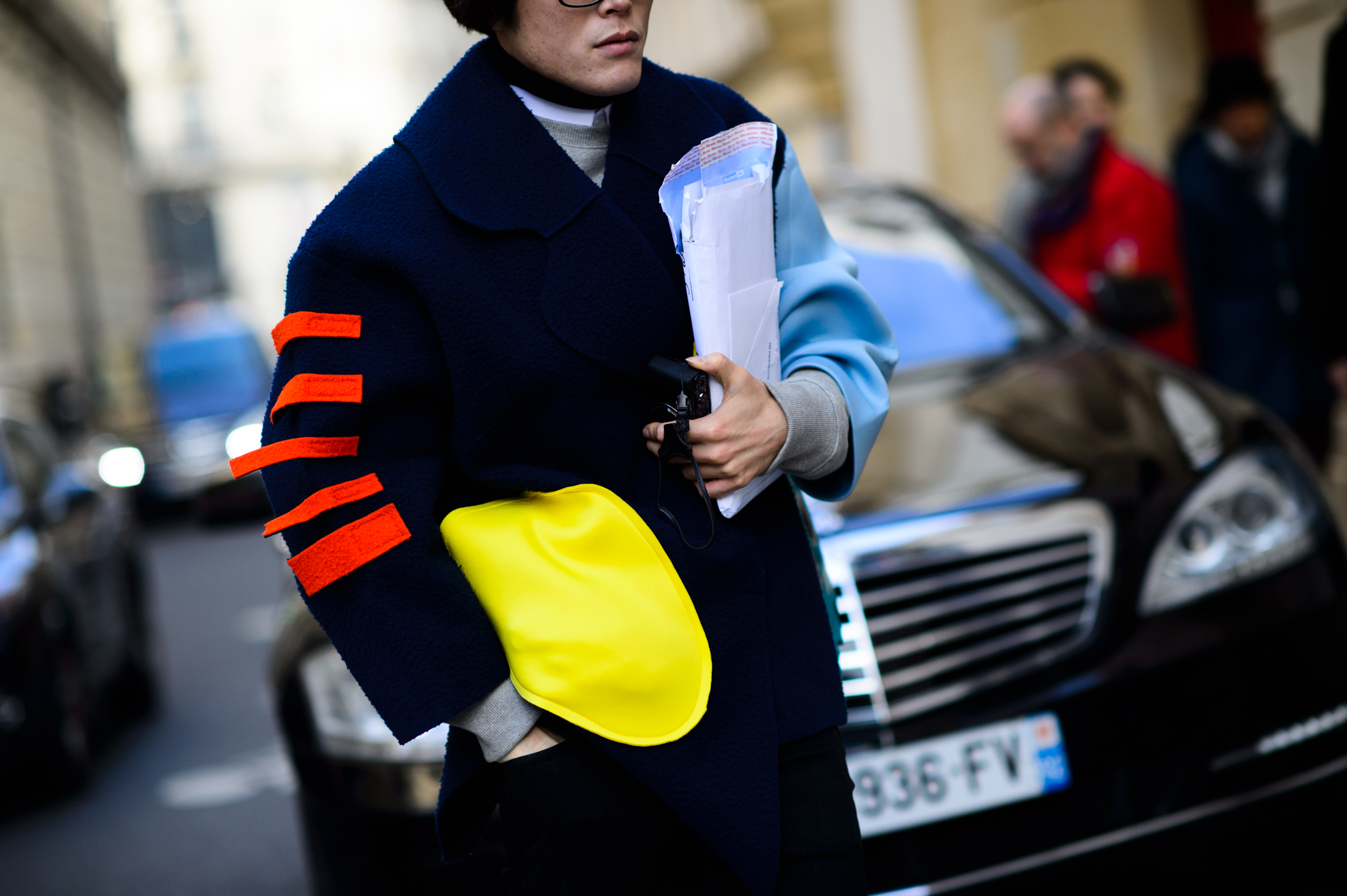 Japanese blogger before the show