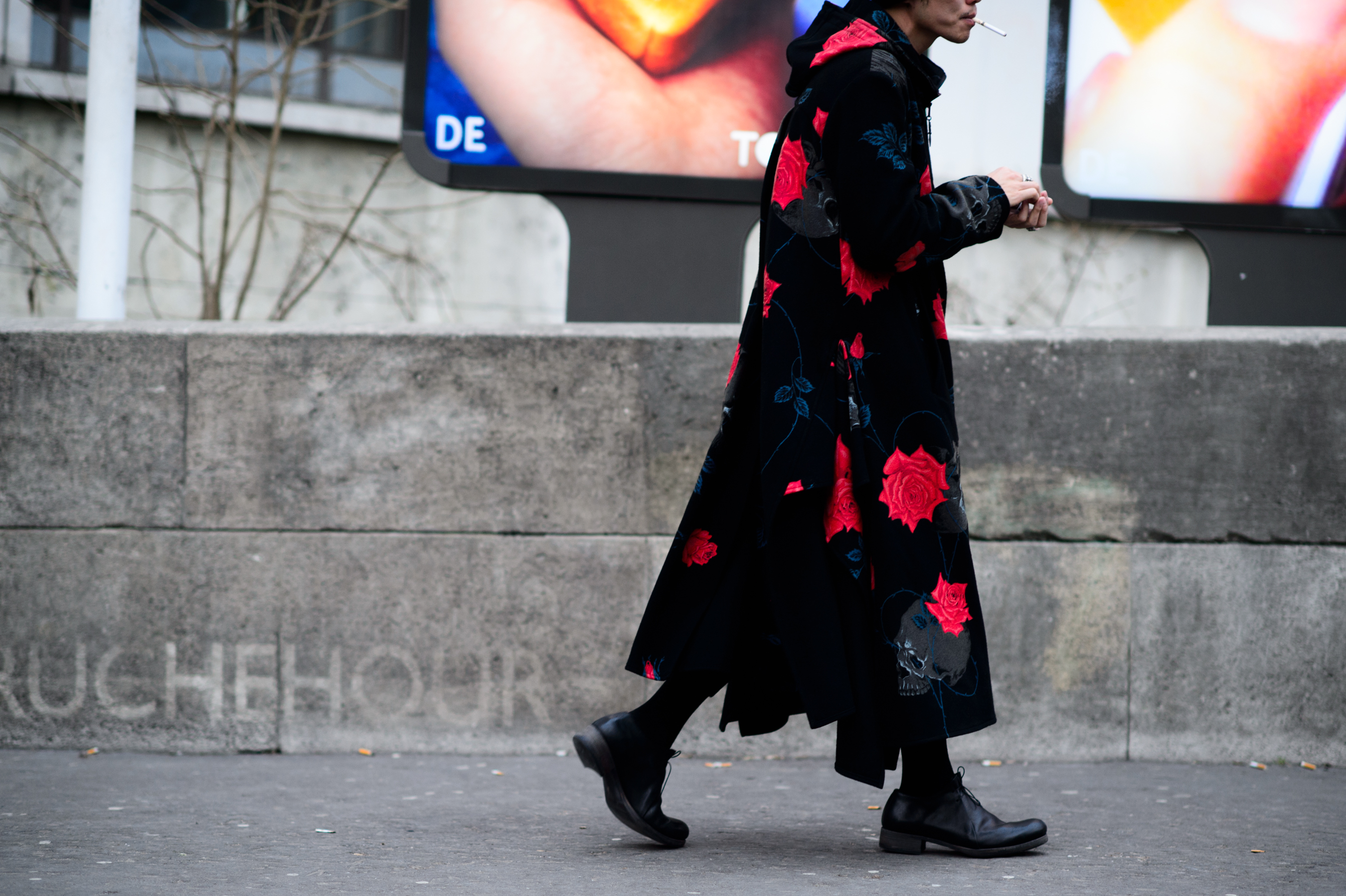 Idol Brooklyn buyer wearing Yohji Yamamoto