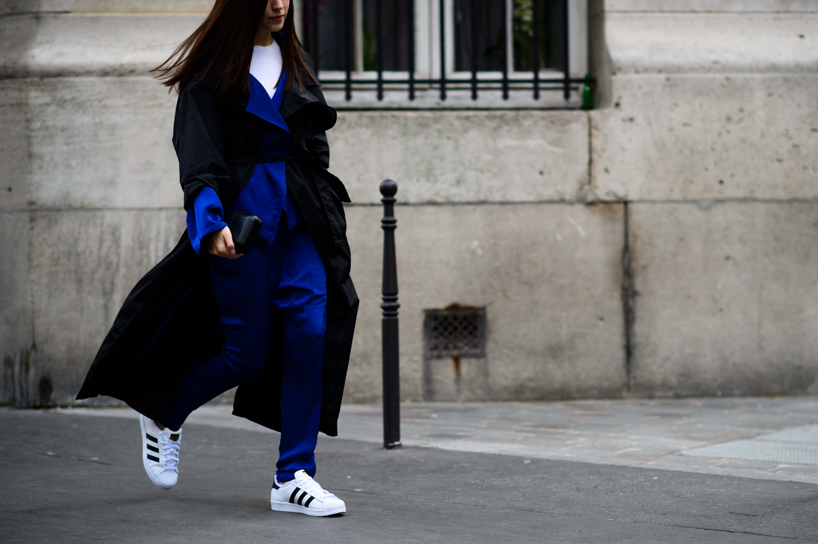 Syrian-French girl in Barbara Bui and Adidas