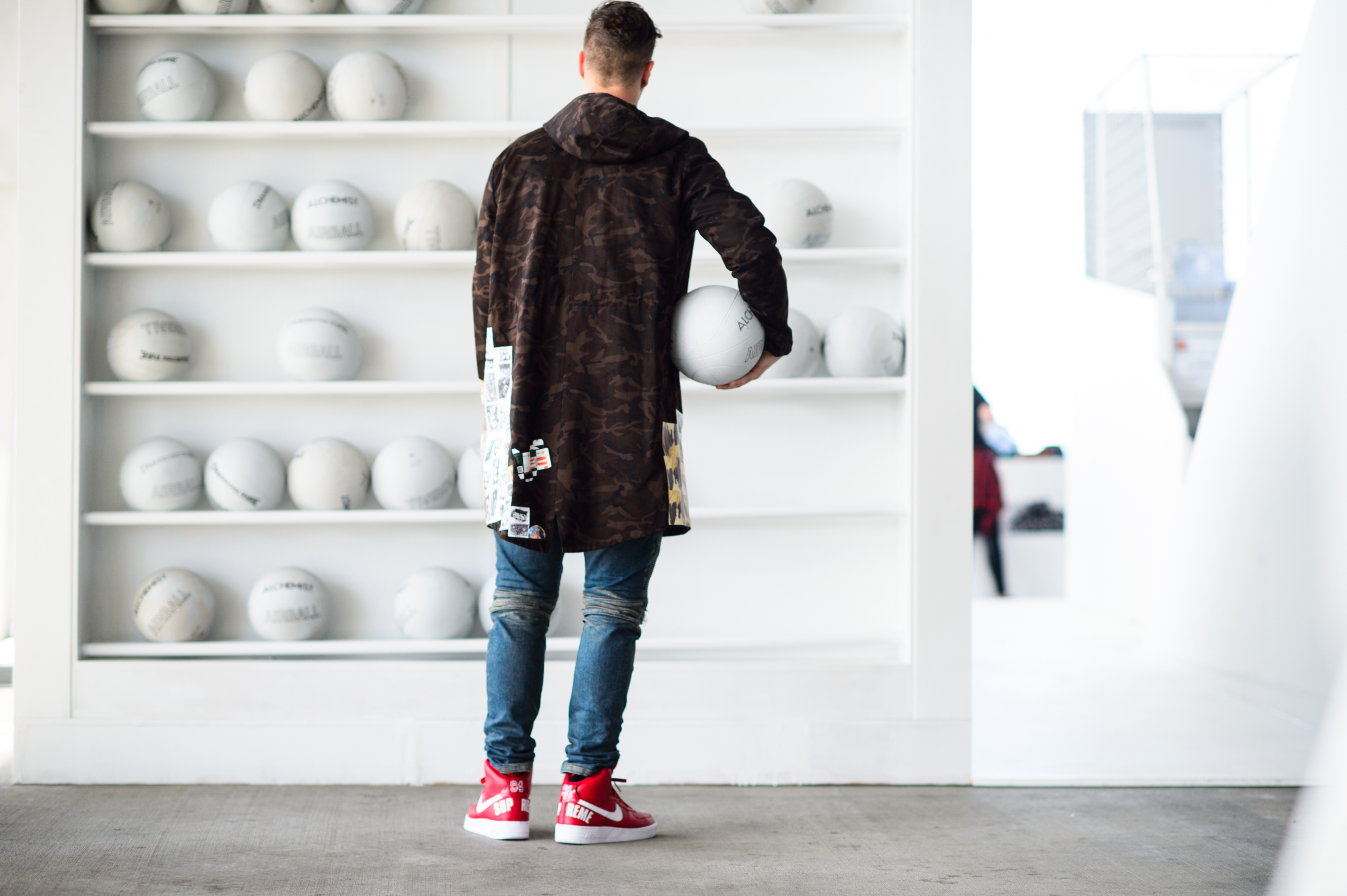 Man at The Alchemist in Raf Simons