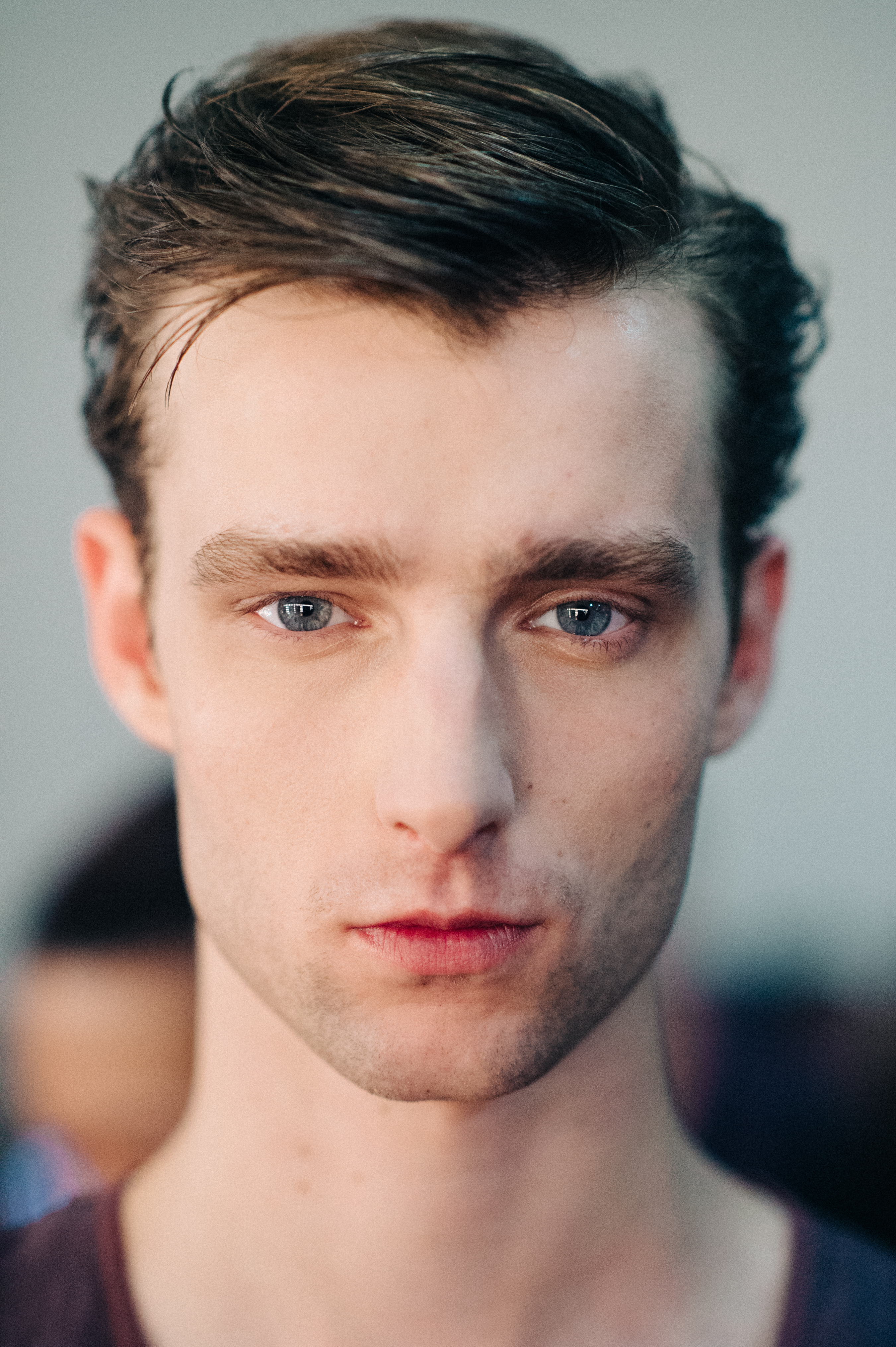 British male model Laurie Harding portrait