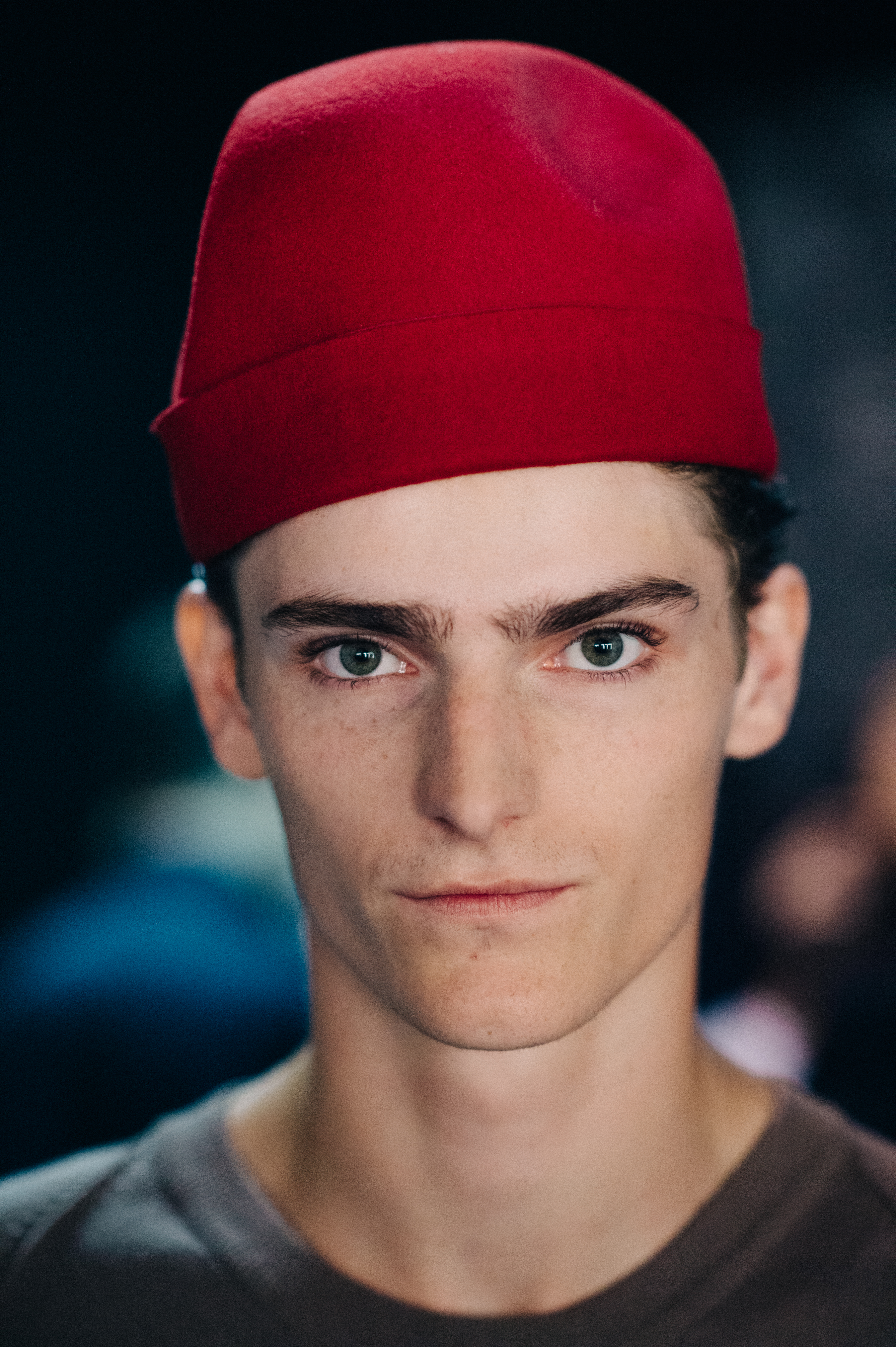 British male model Alexander Beck portrait
