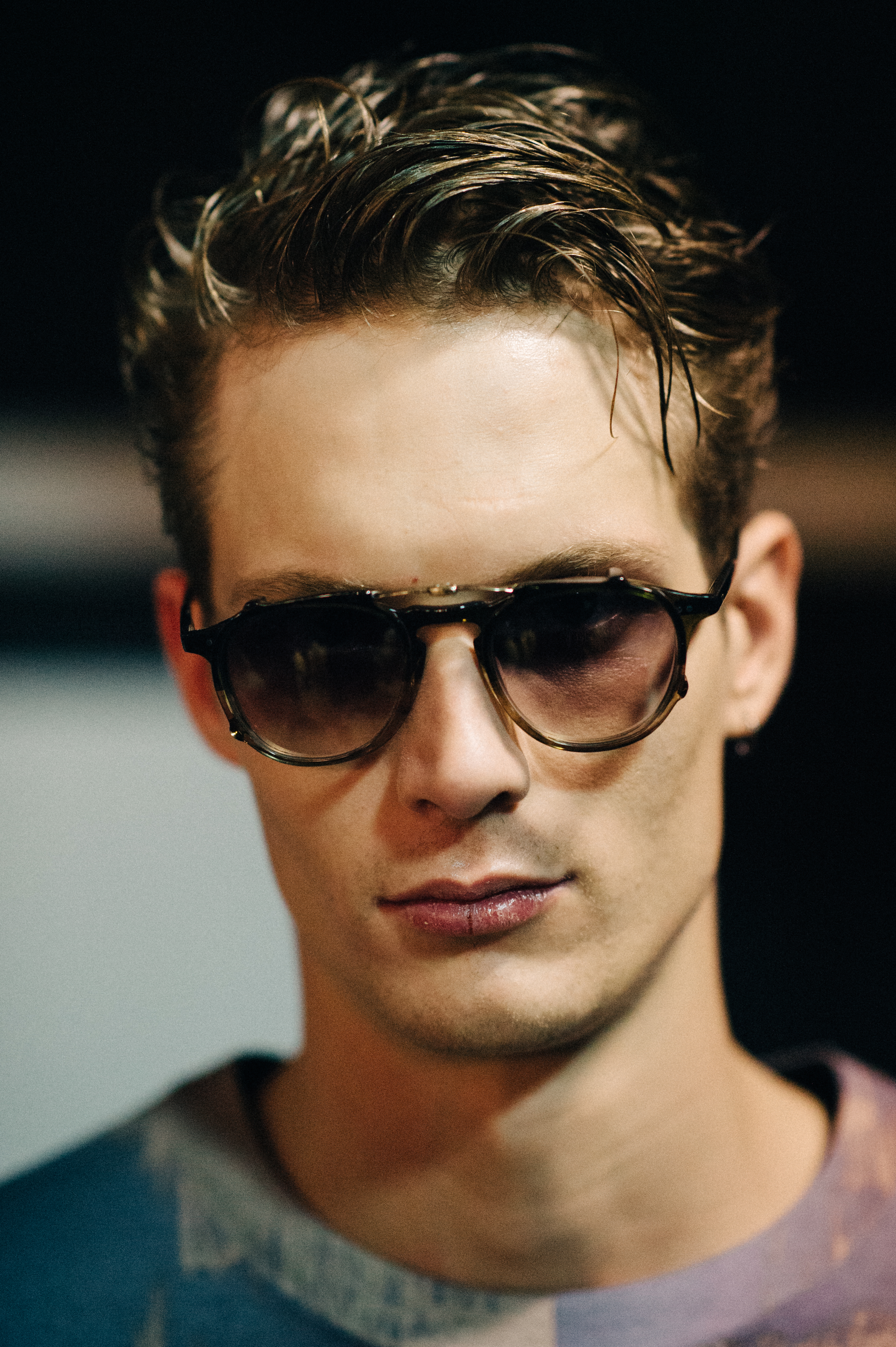 Male model William Eustace portrait