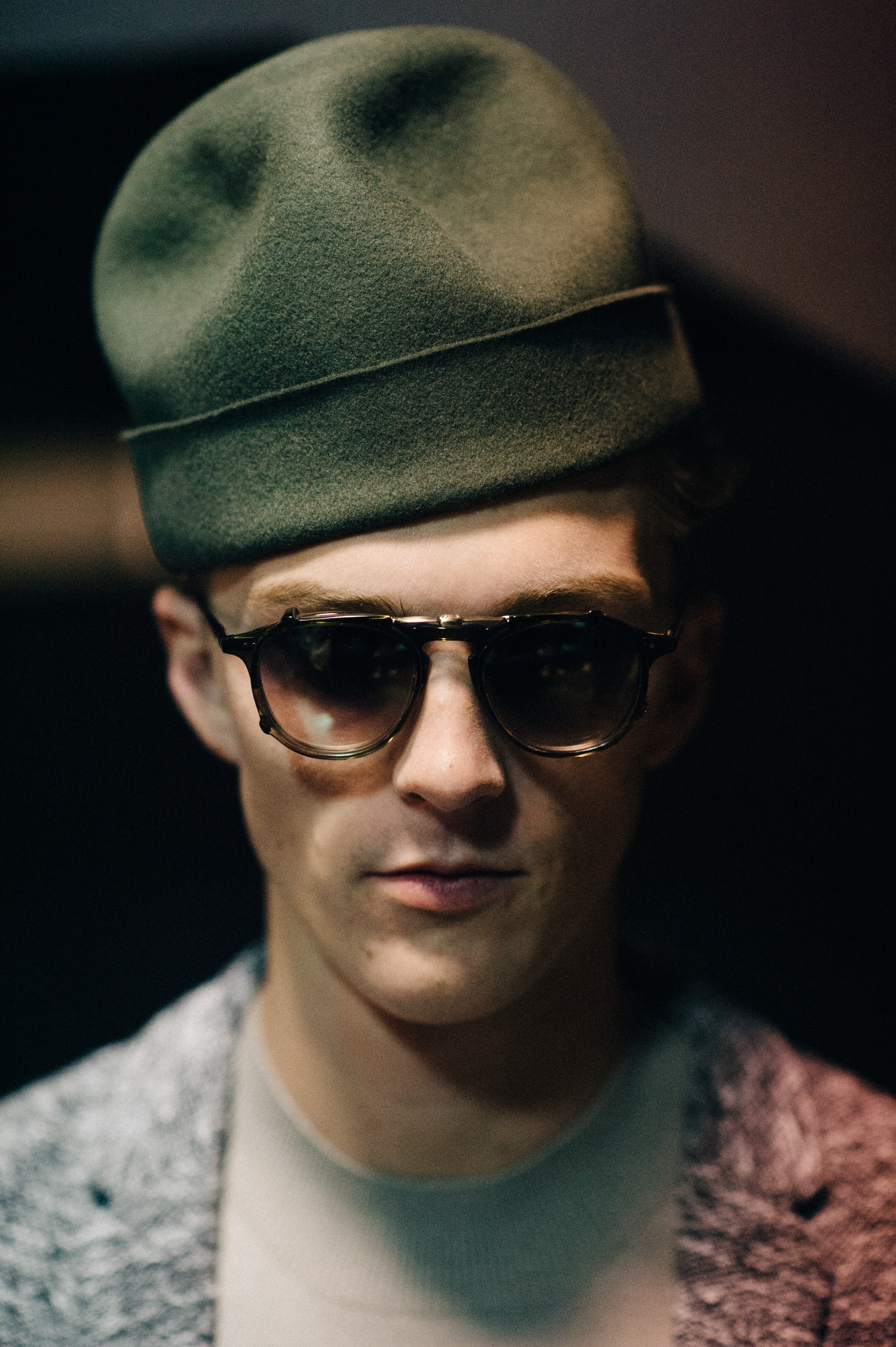 Unknown male model portrait