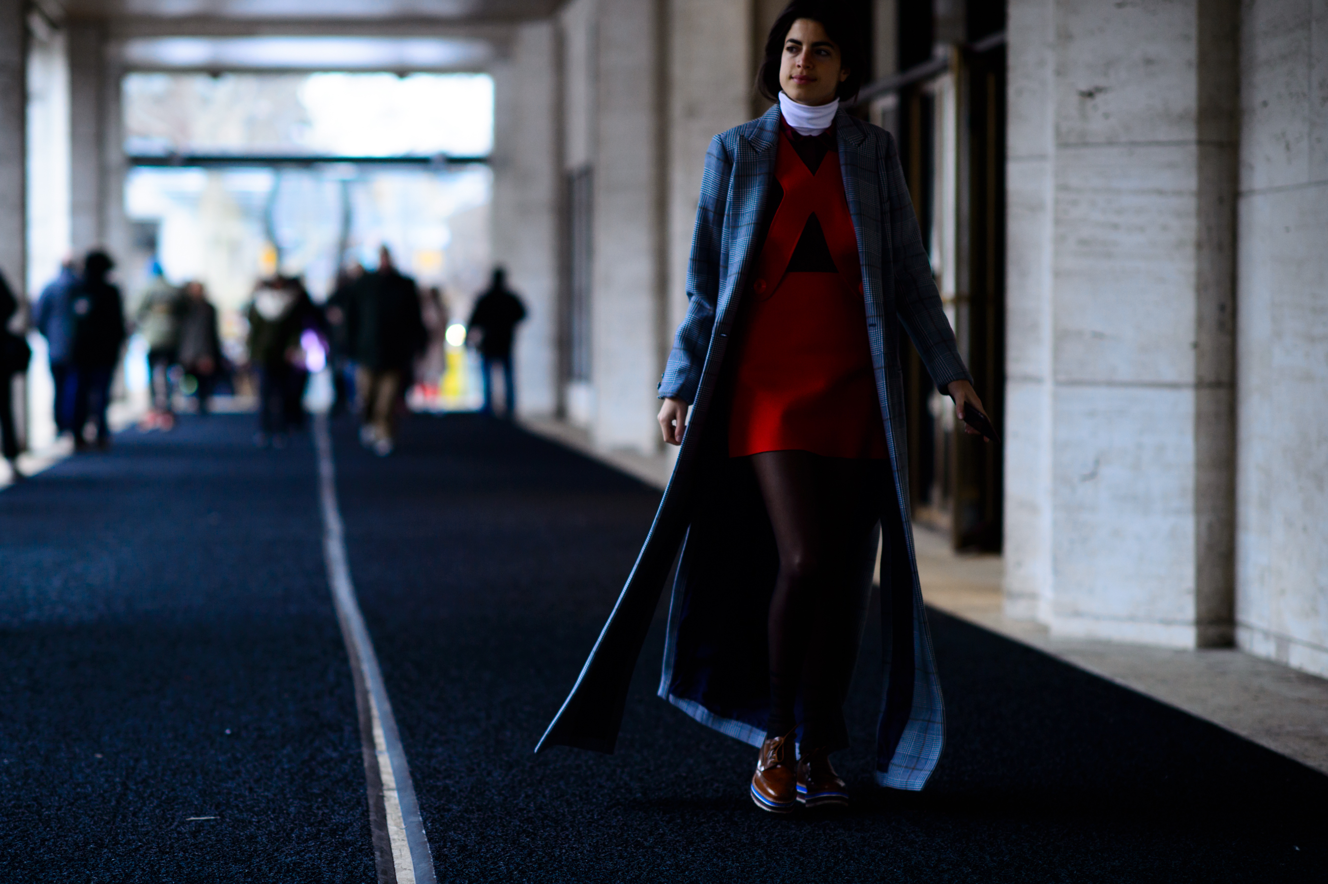 The Man Repeller blogger at Lincoln Center