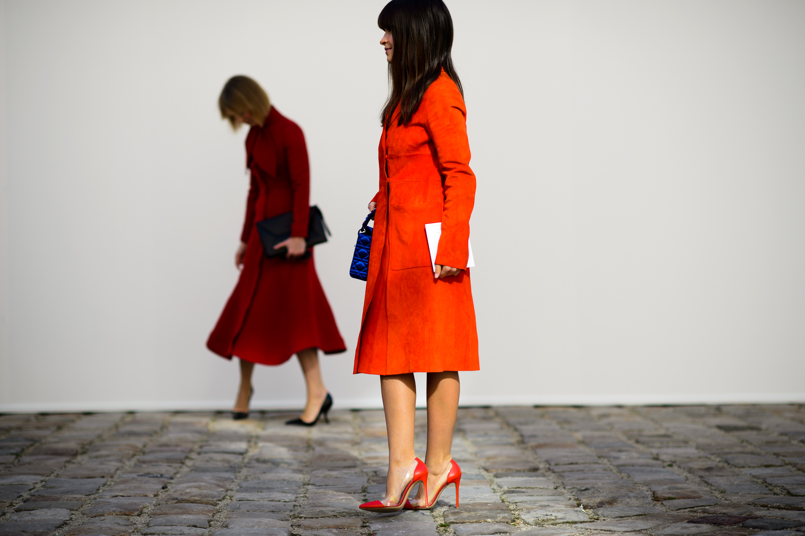 Two Russian women before Christian Dior FW15