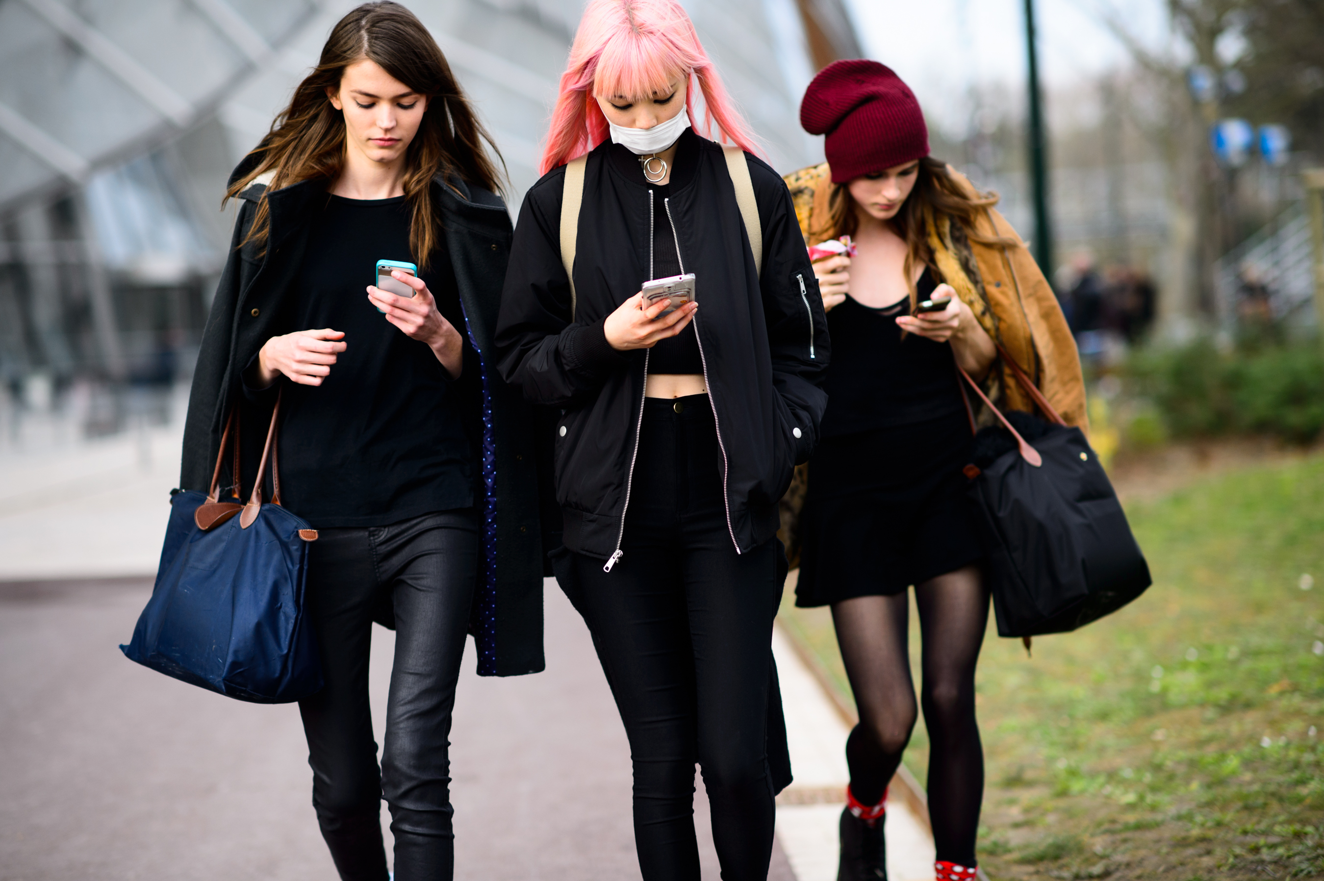 Three models after the FW15 show