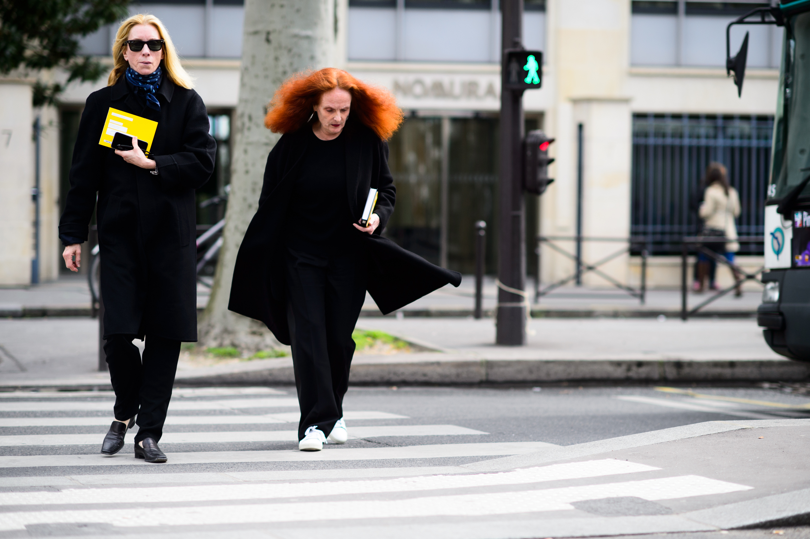 American Vogue stylists before Miu Miu FW15