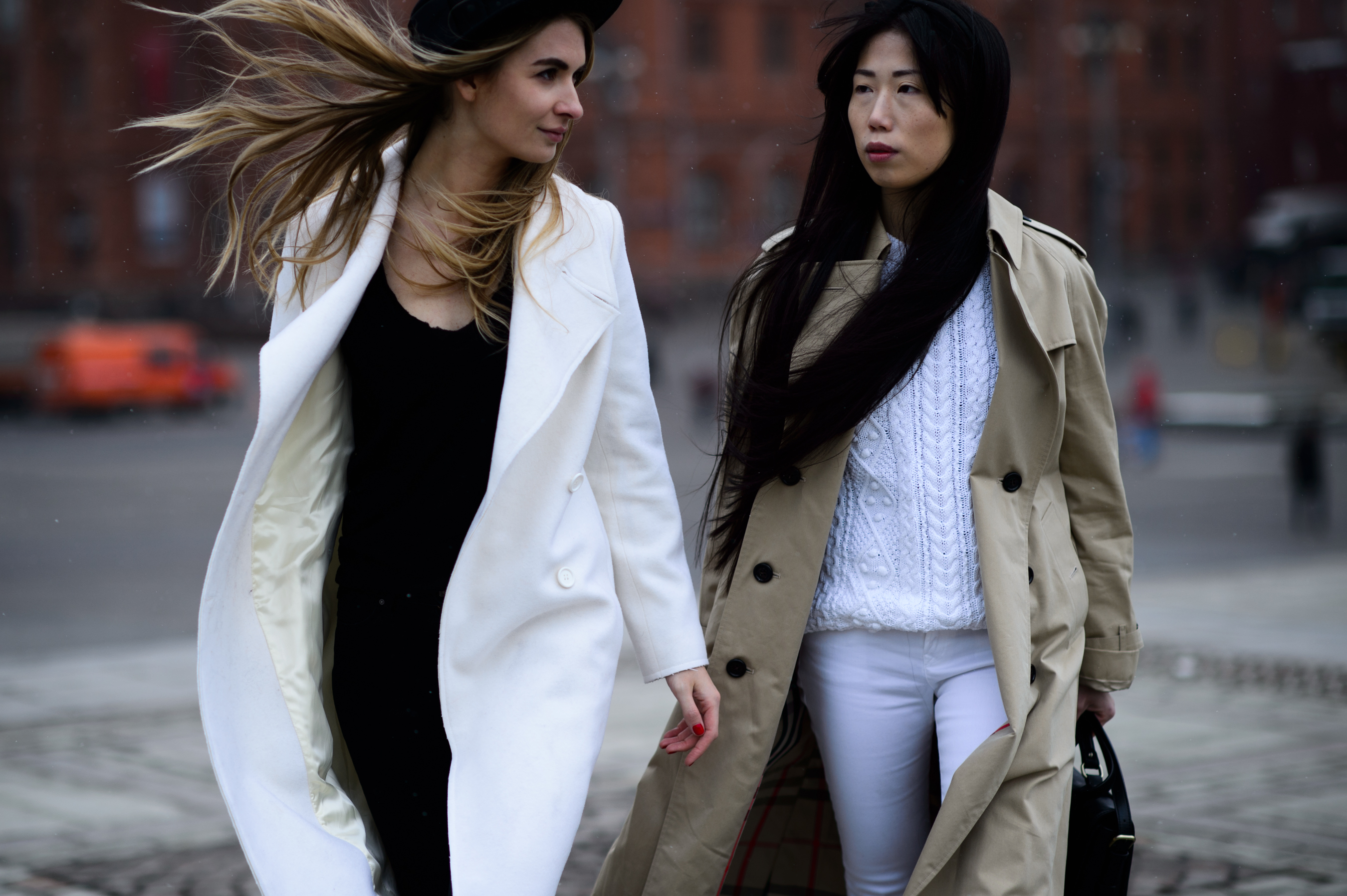 Two Russian girls near Red Square, Russia