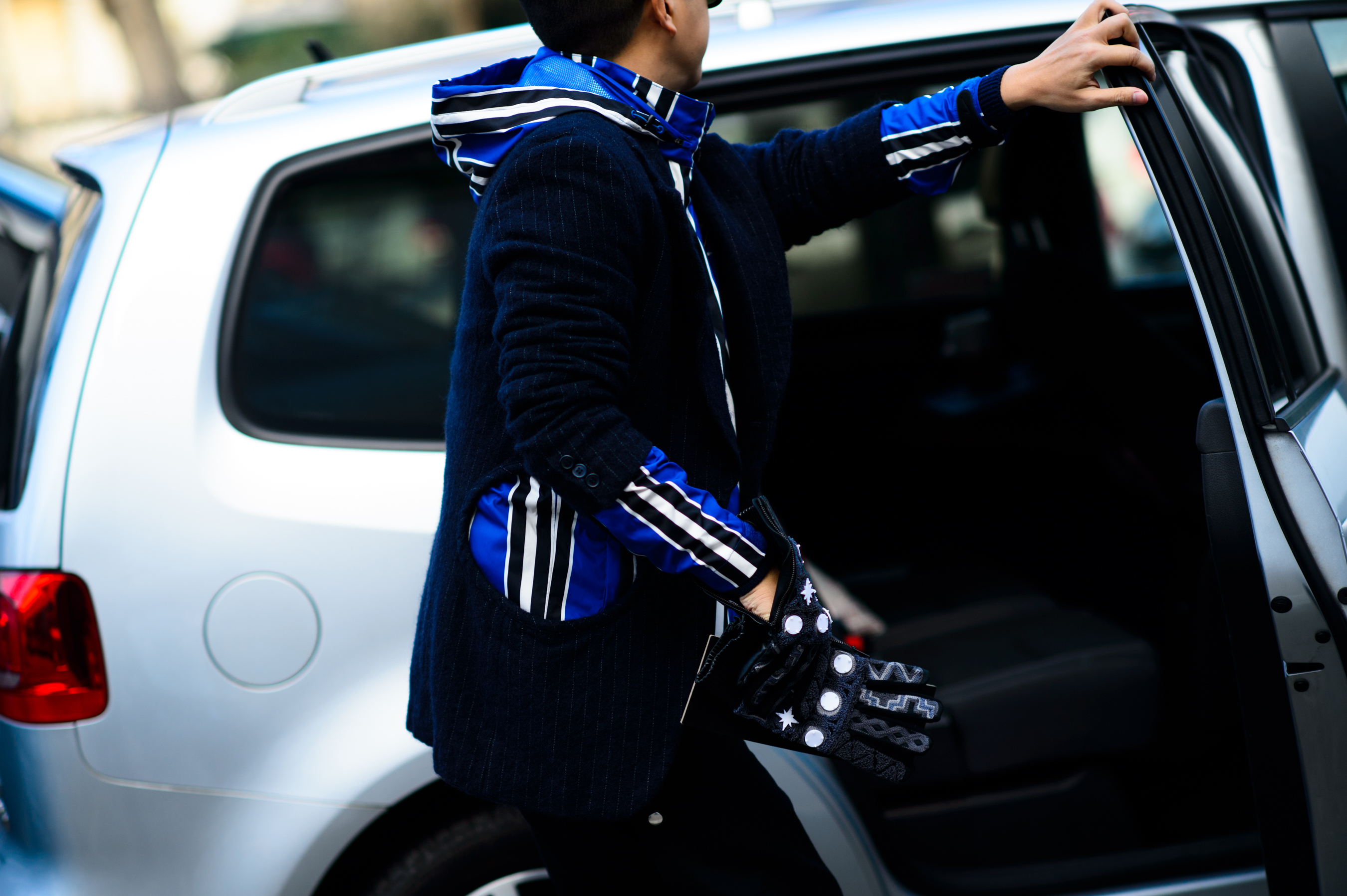 Chinese man in Comme des Garçons