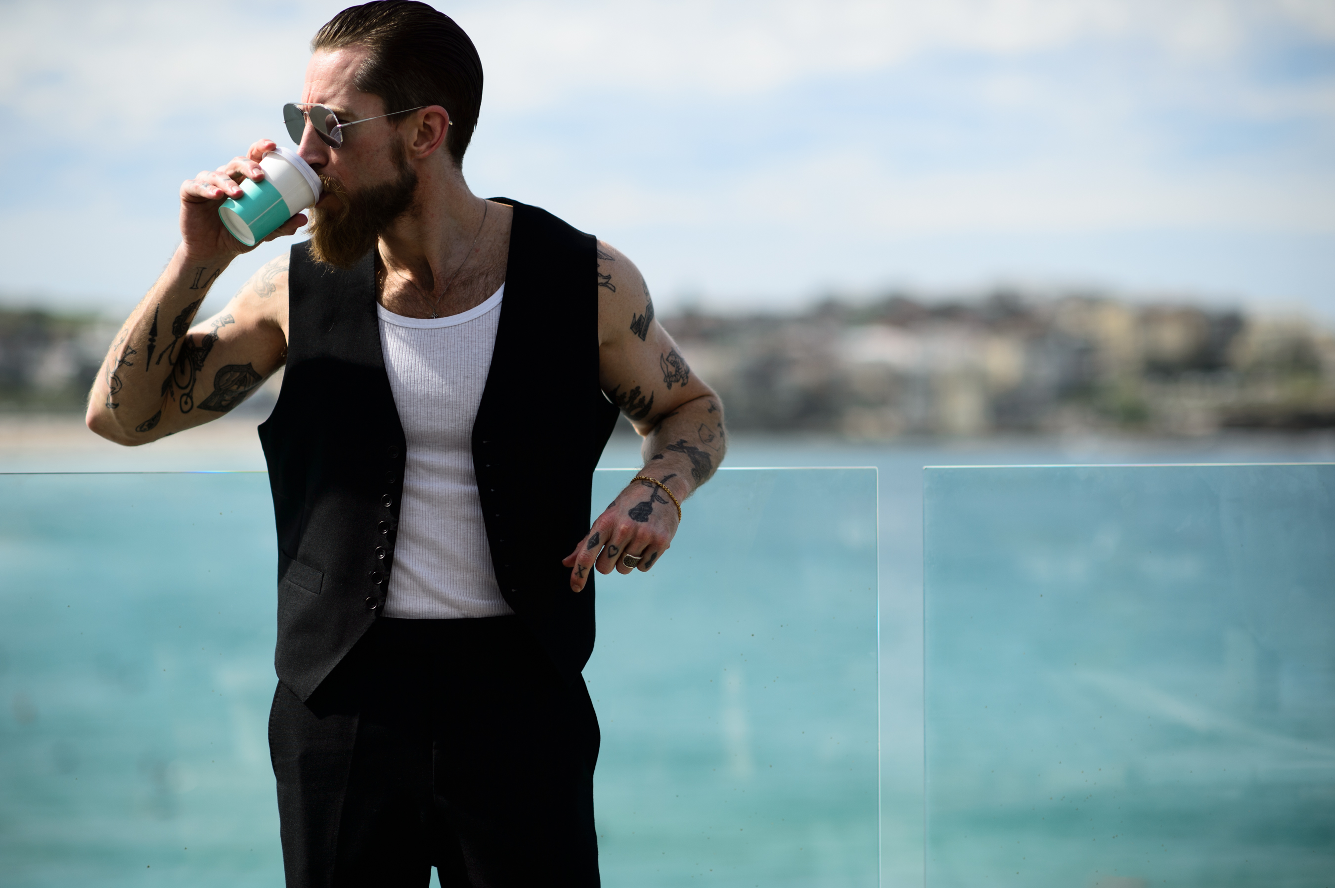 MyTheresa.com buyer at Bondi Icebergs