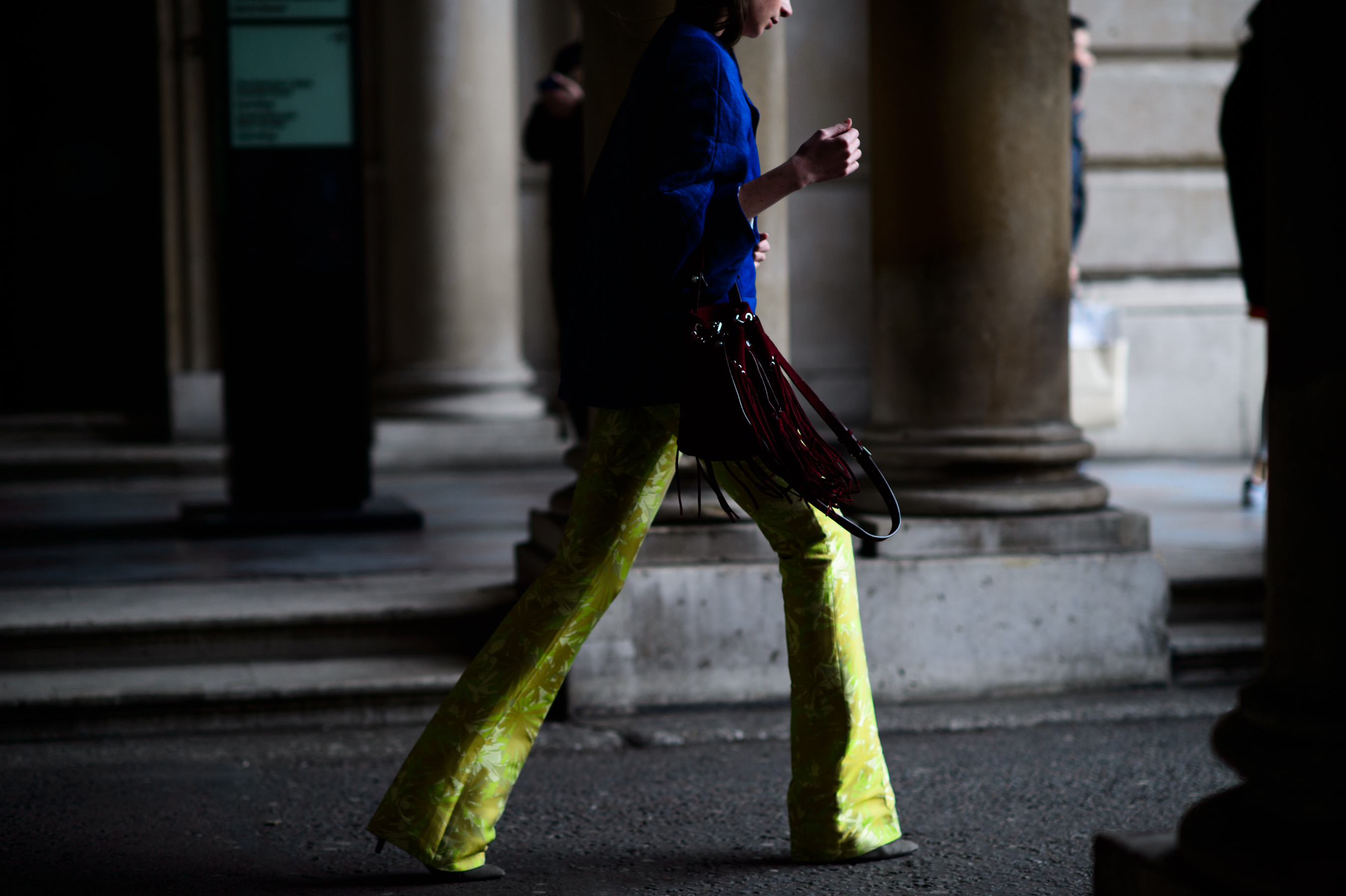 French blogger at Somerset House