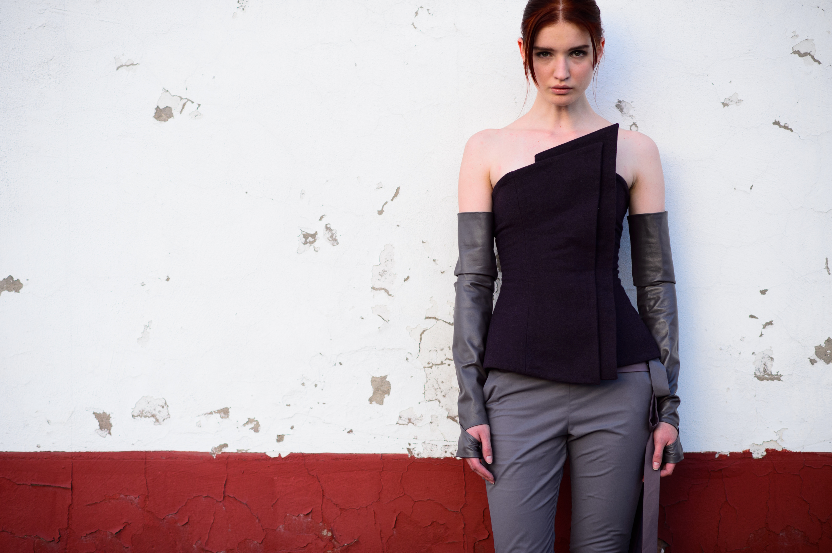 Russian model wearing Pentatonica at Atakent