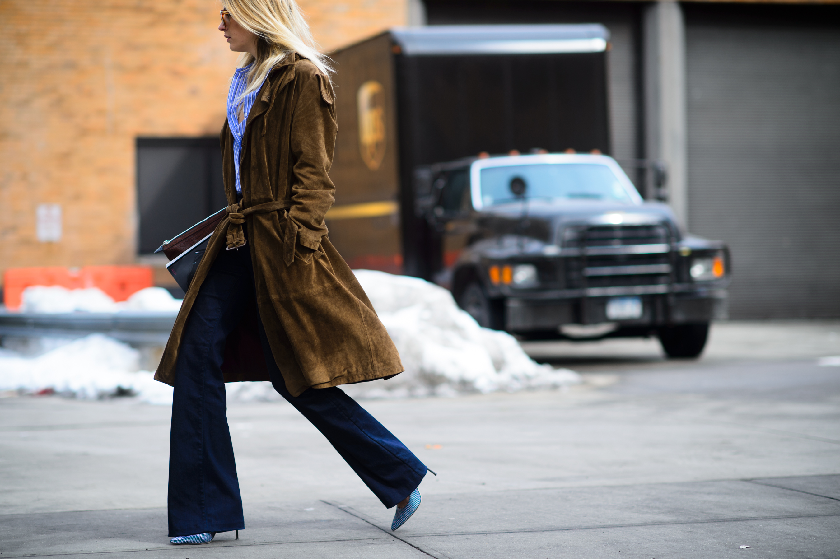 French British blogger in NYC